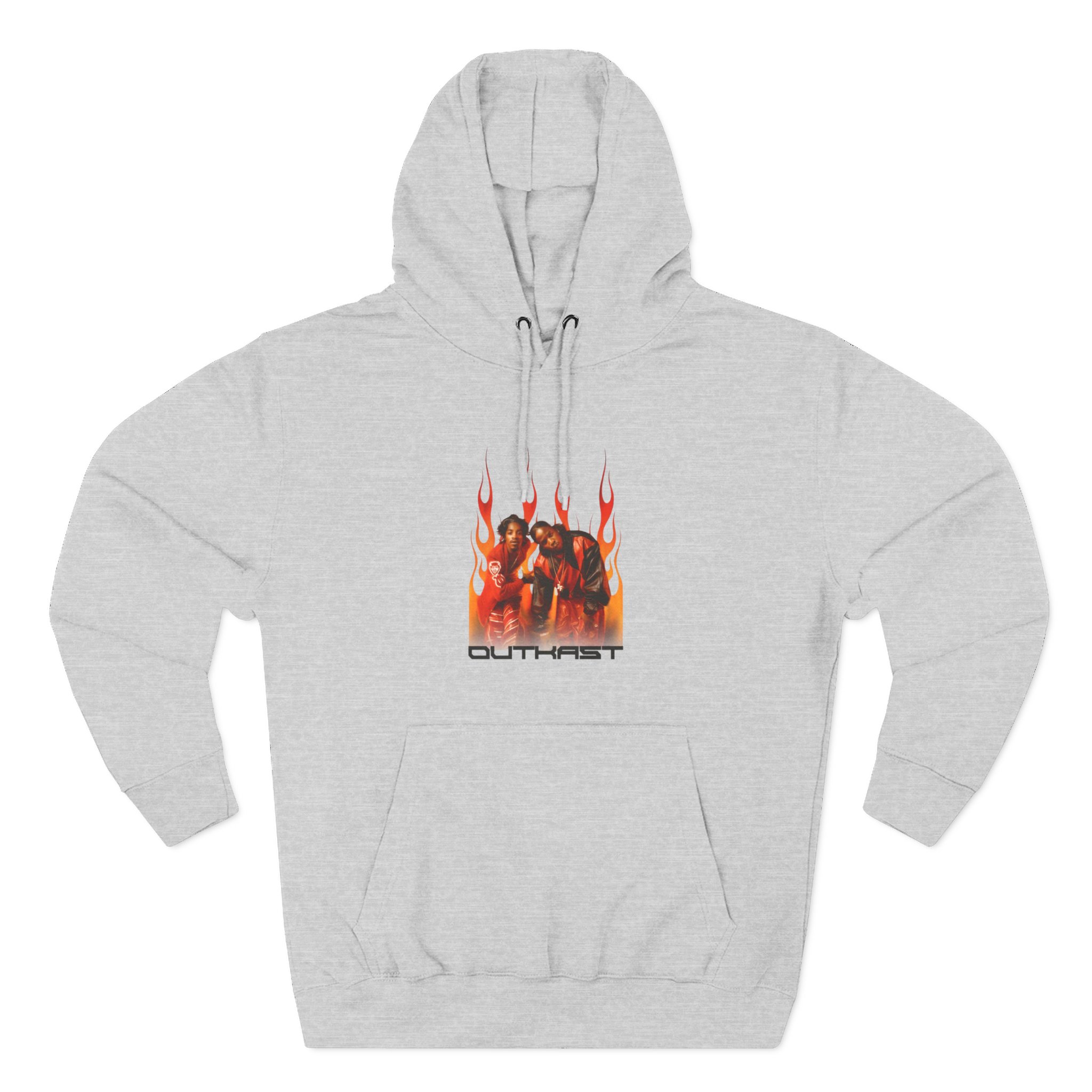 Outkast Outkast Flames Three-panel Fleece Hoodie - Image 3