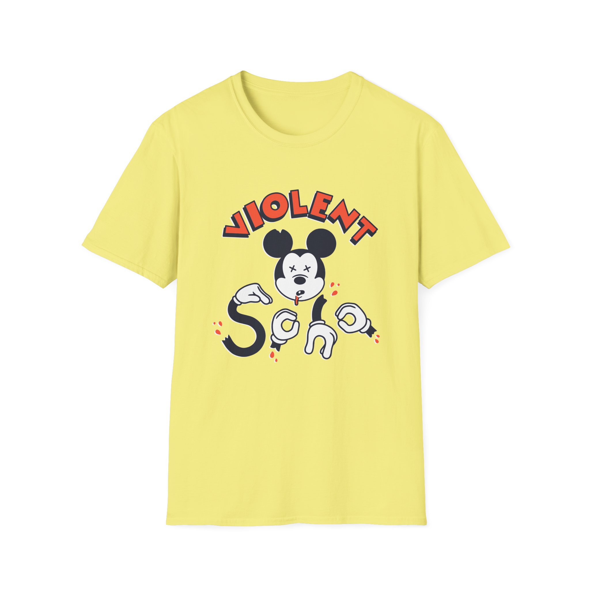 Violent Soho Dead Mouse Unisex Softstyle T-shirt - Image 9