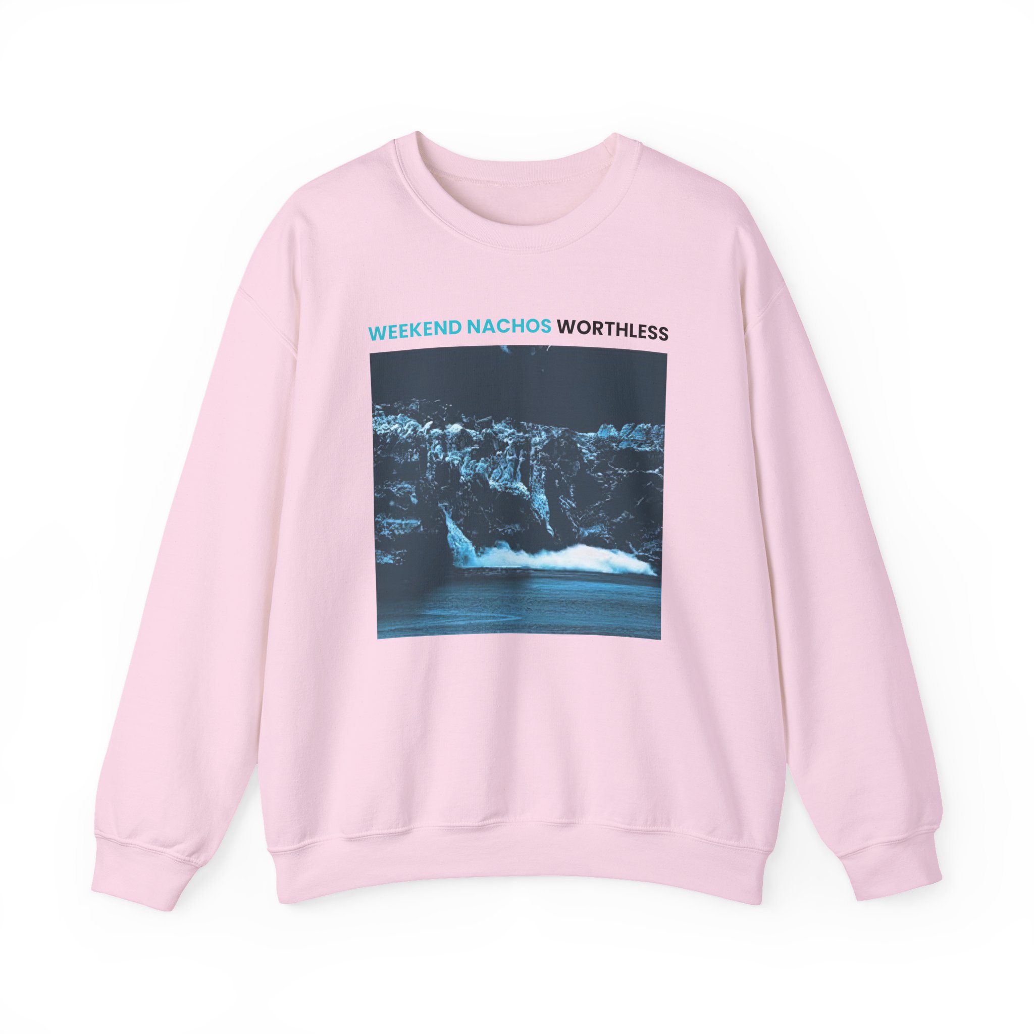 Weekend Nachos Worthless Unisex Heavy Blend™ Crewneck Sweatshirt - Image 9