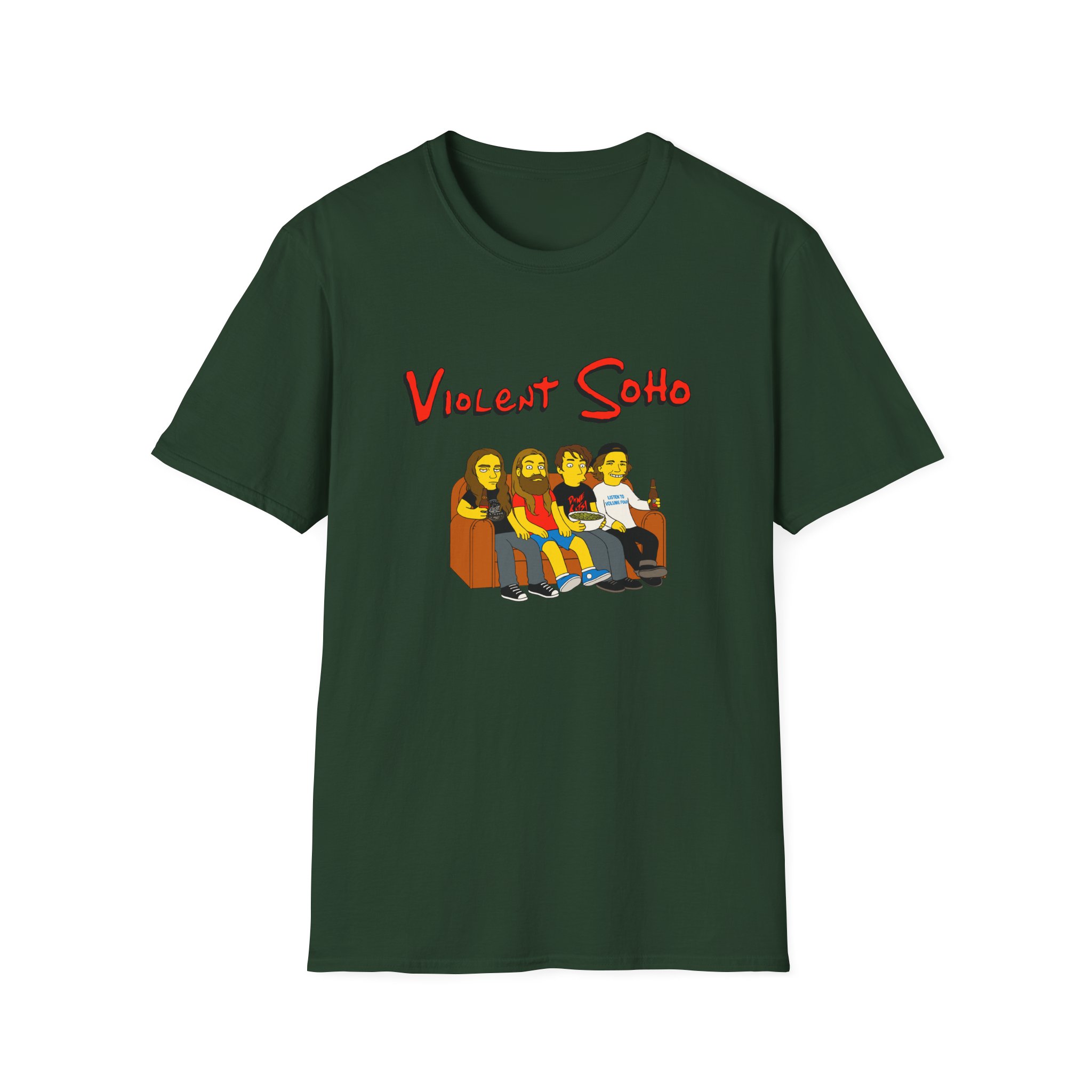 Violent Soho Springfield 4122 Unisex Softstyle T-shirt - Image 5