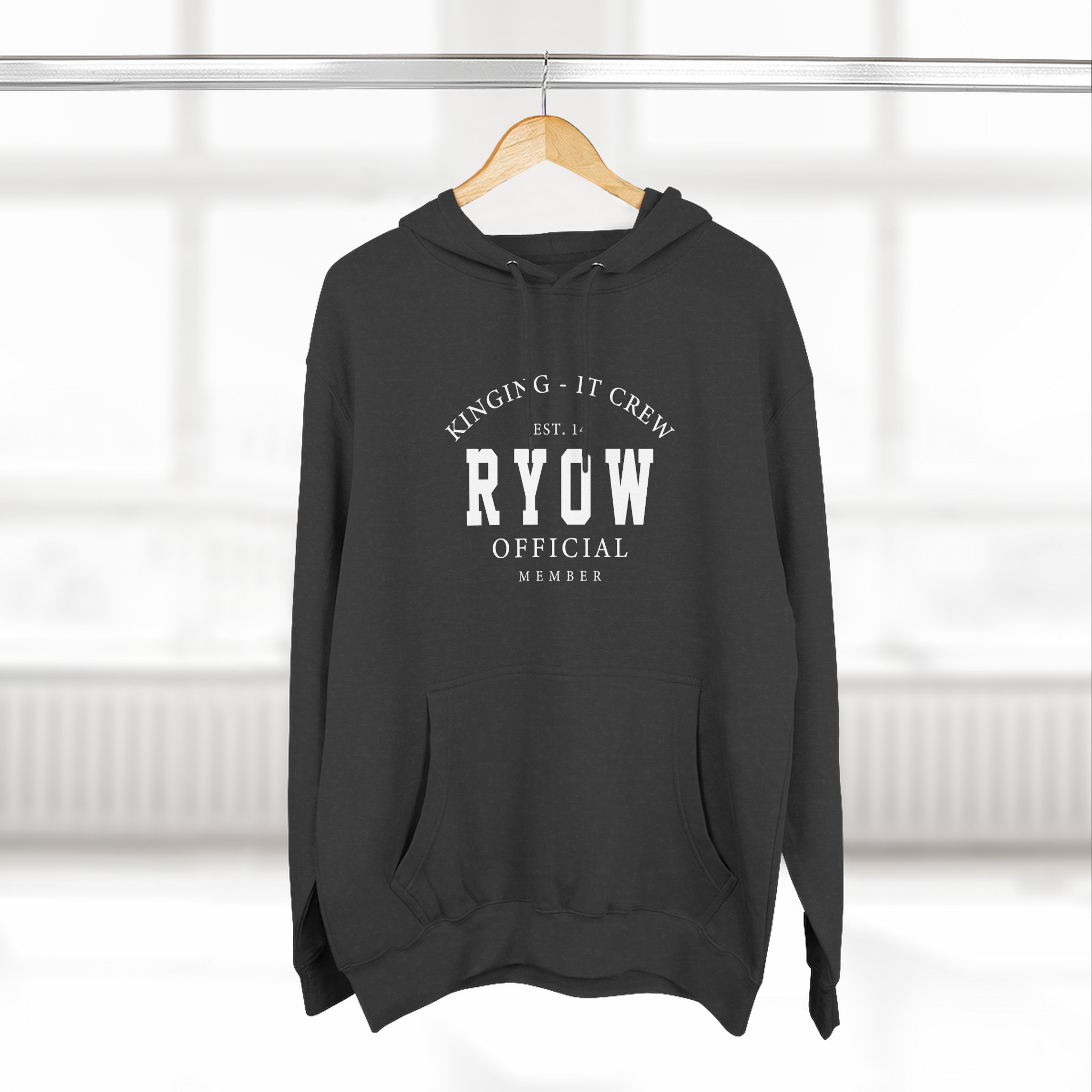 Kinging-it Chill Out Three-panel Fleece Hoodie - Image 8