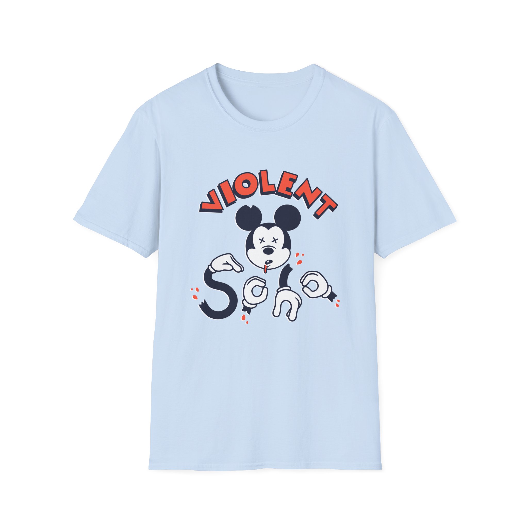 Violent Soho Dead Mouse Unisex Softstyle T-shirt - Image 17