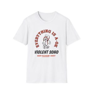 Violent Soho Keep on Pluggin Unisex Softstyle T-shirt