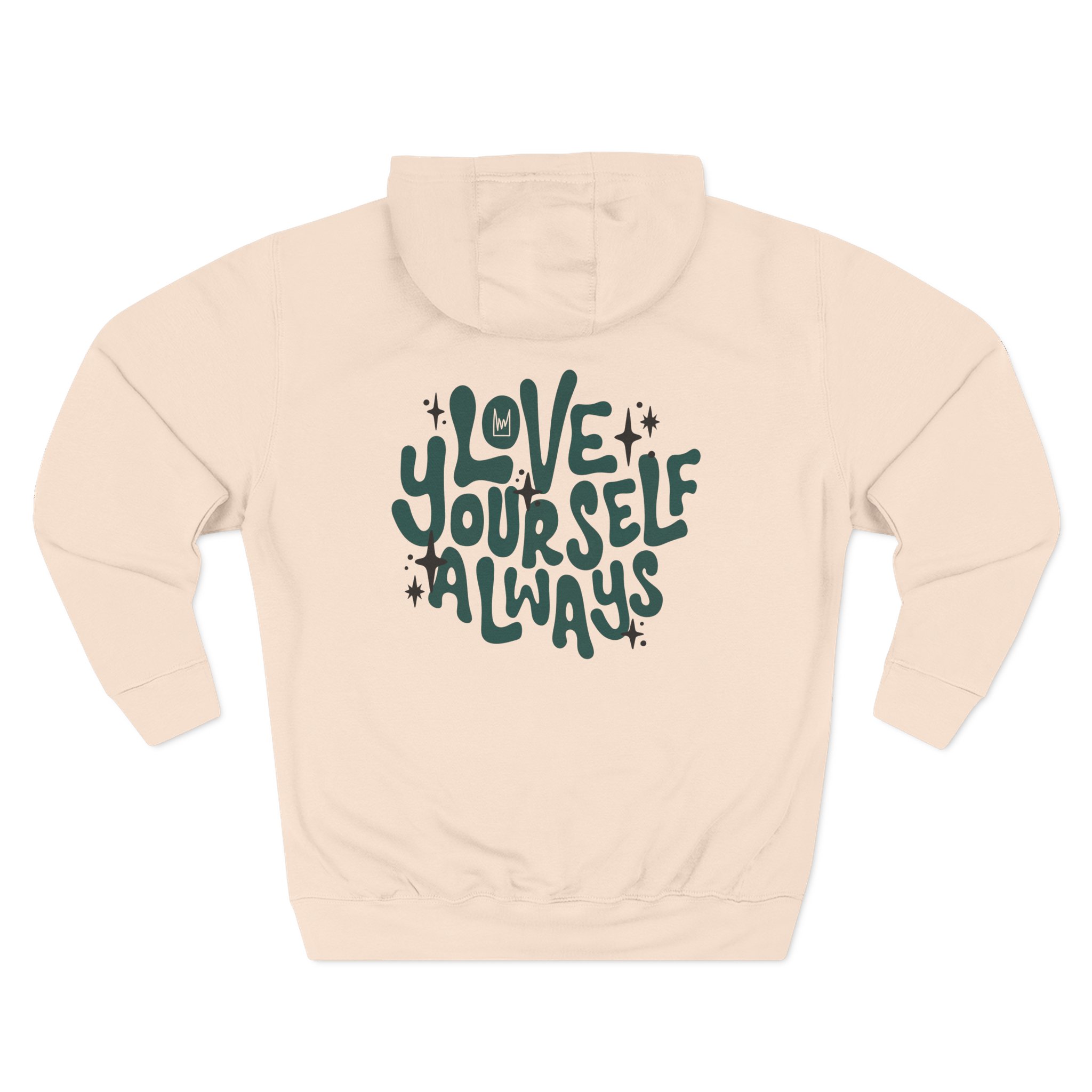 Kinging It Love Yourself Three-panel Fleece Hoodie - Image 8