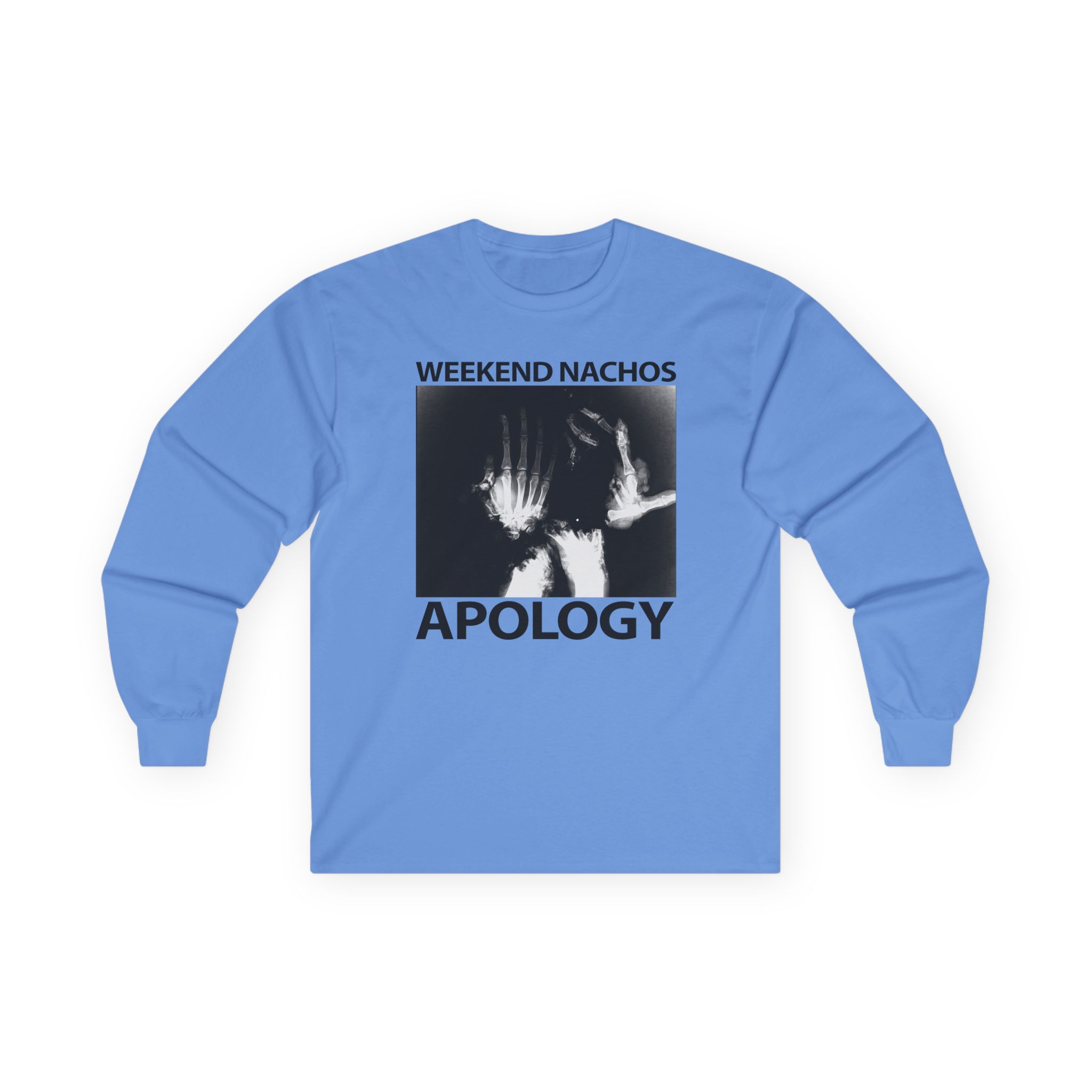 Weekend Nachos Apology Unisex Ultra Cotton Long Sleeve Tee - Image 13
