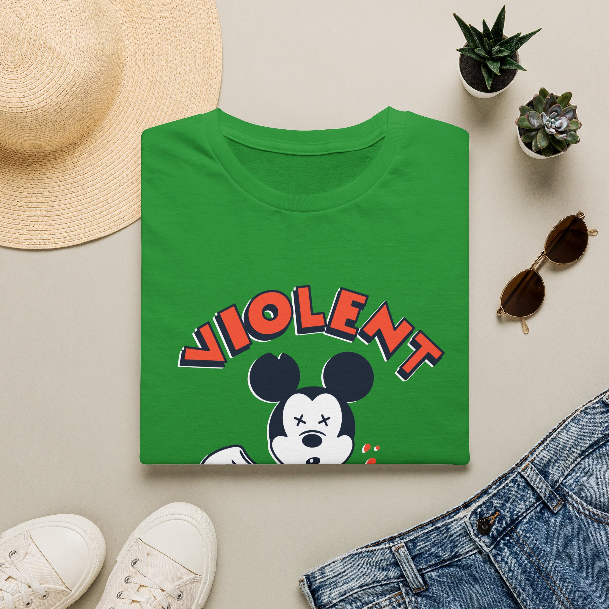 Violent Soho Dead Mouse Unisex Softstyle T-shirt - Image 21