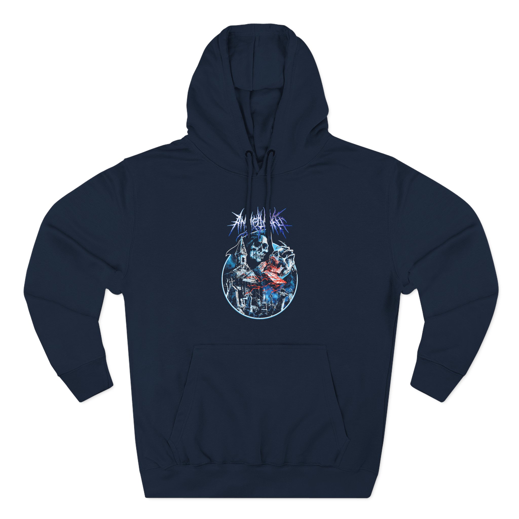Angelmaker Angel Of Death Three-Panel Fleece Hoodie - Image 7