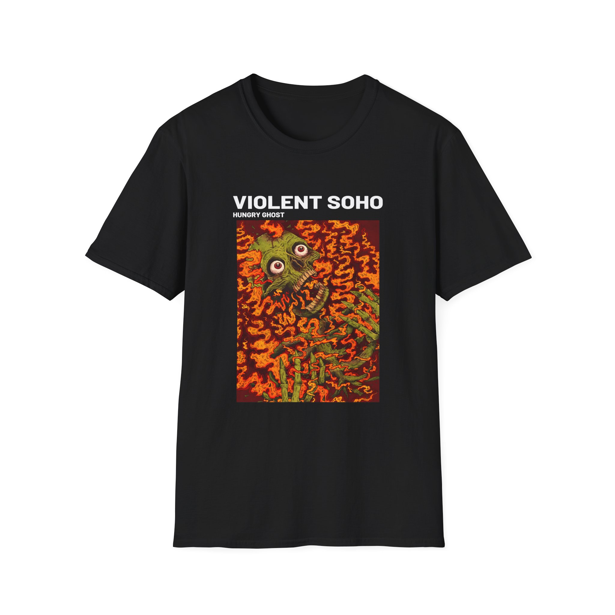 Violent Soho Hungry Ghost Unisex Softstyle T-shirt