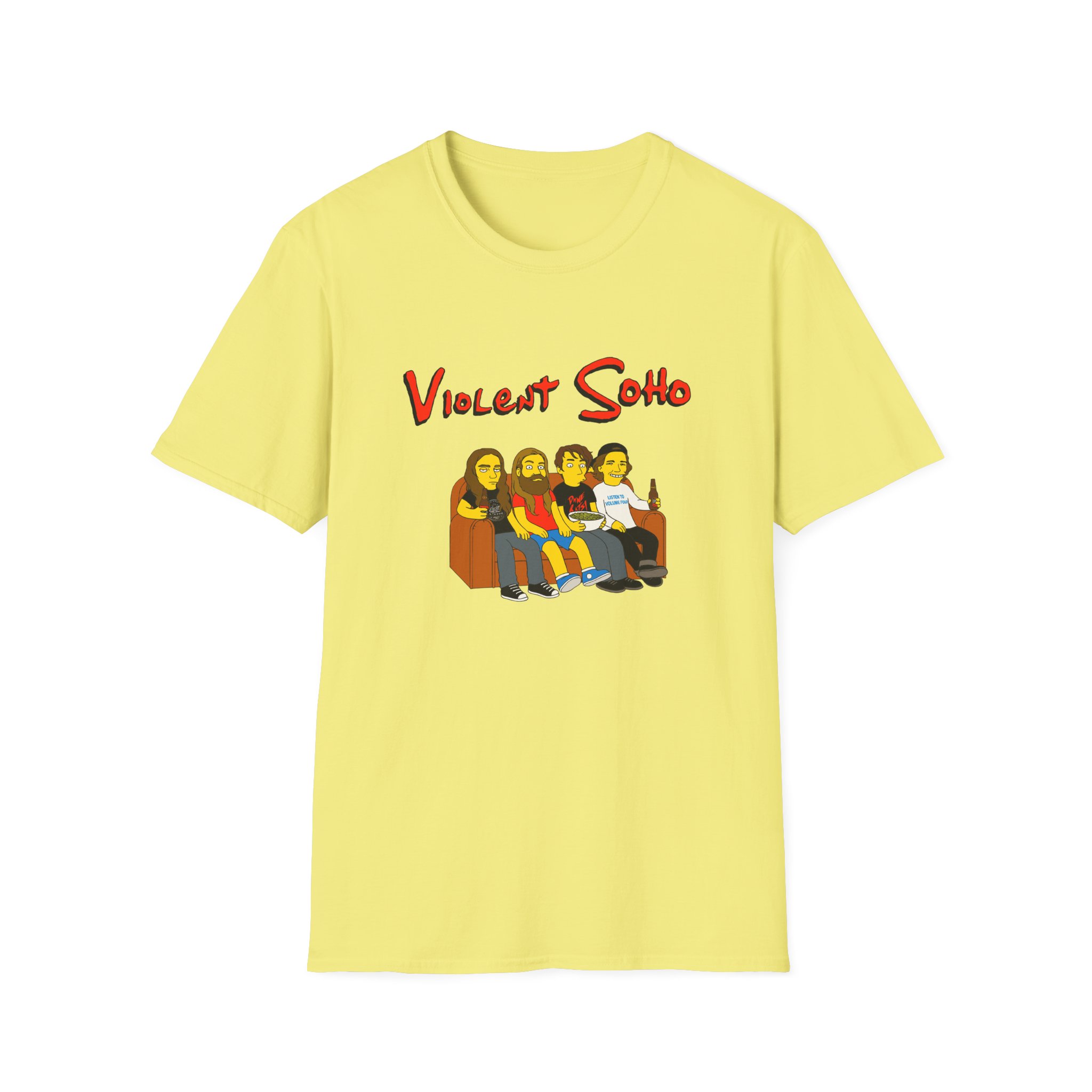 Violent Soho Springfield 4122 Unisex Softstyle T-shirt - Image 23