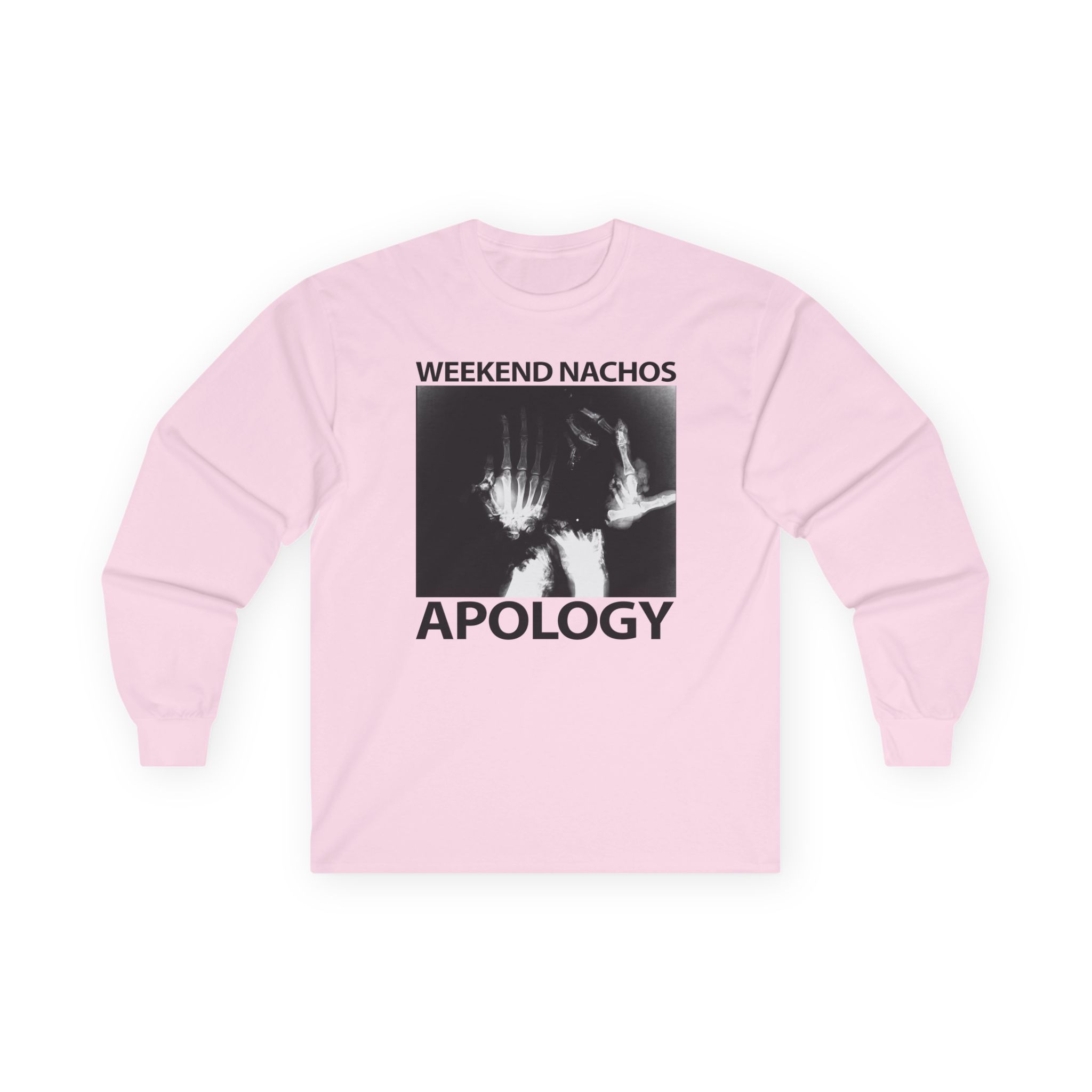 Weekend Nachos Apology Unisex Ultra Cotton Long Sleeve Tee - Image 15