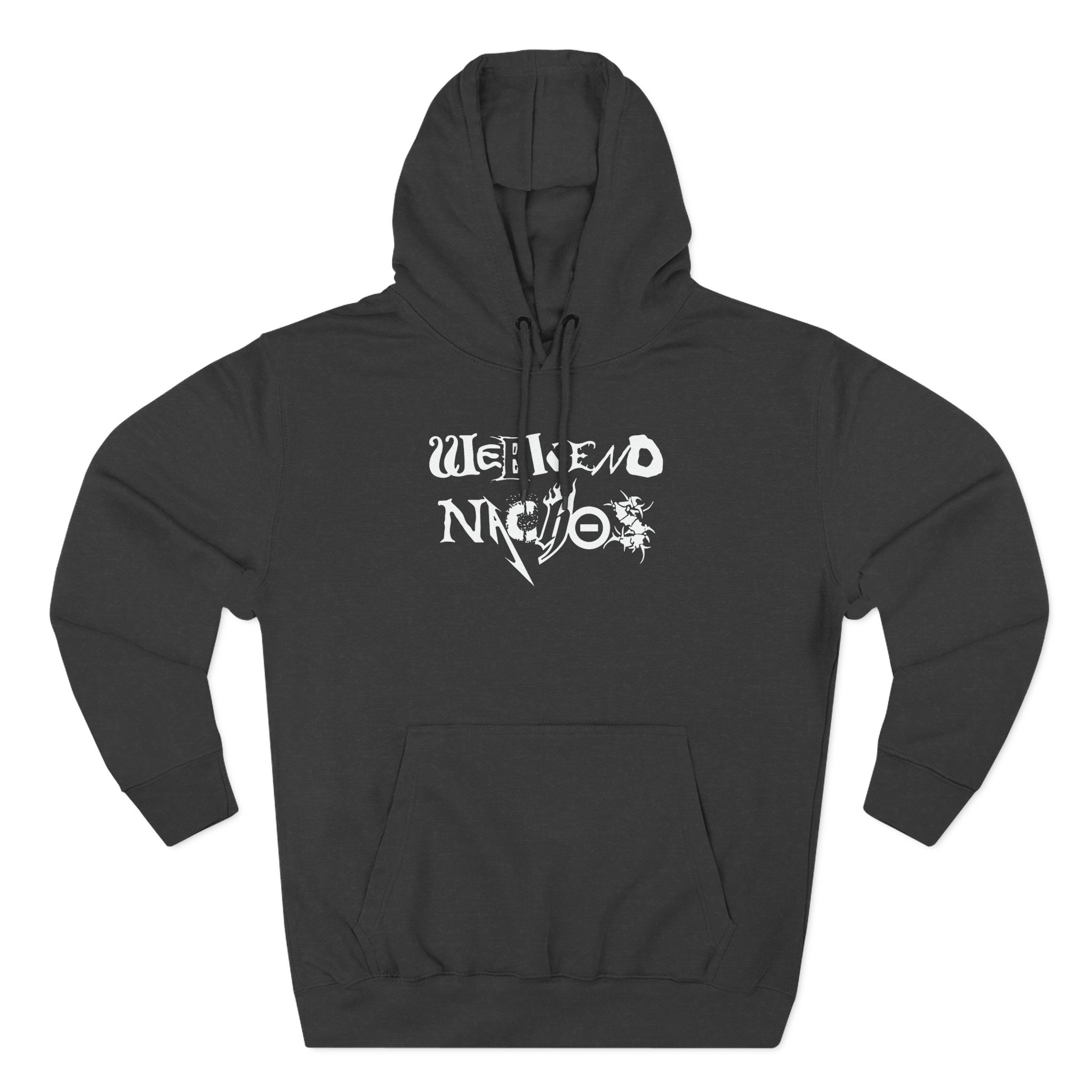 Weekend Nachos Three-Panel Fleece Hoodie - Image 3