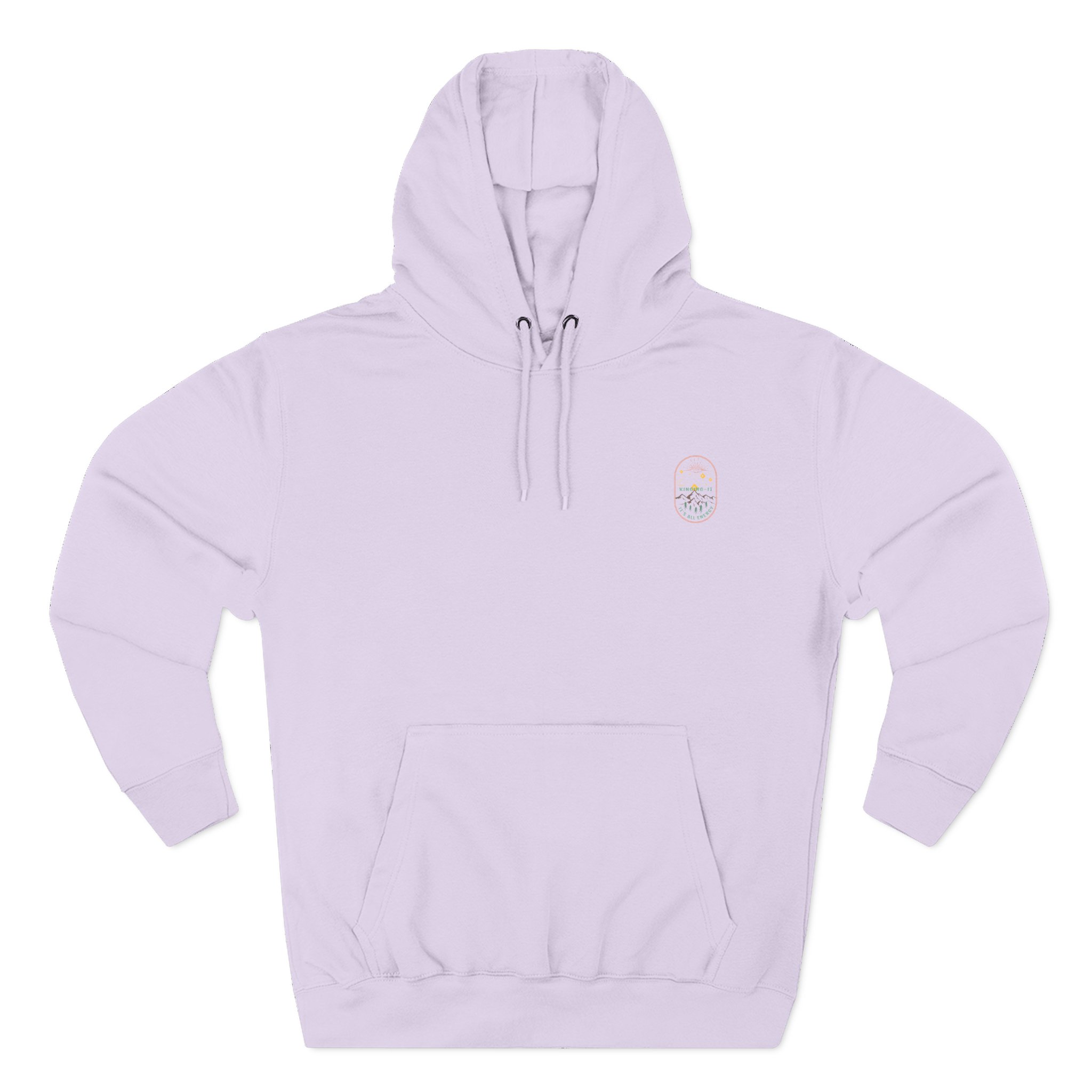 Kinging It It's All Energy Three-panel Fleece Hoodie - Image 15