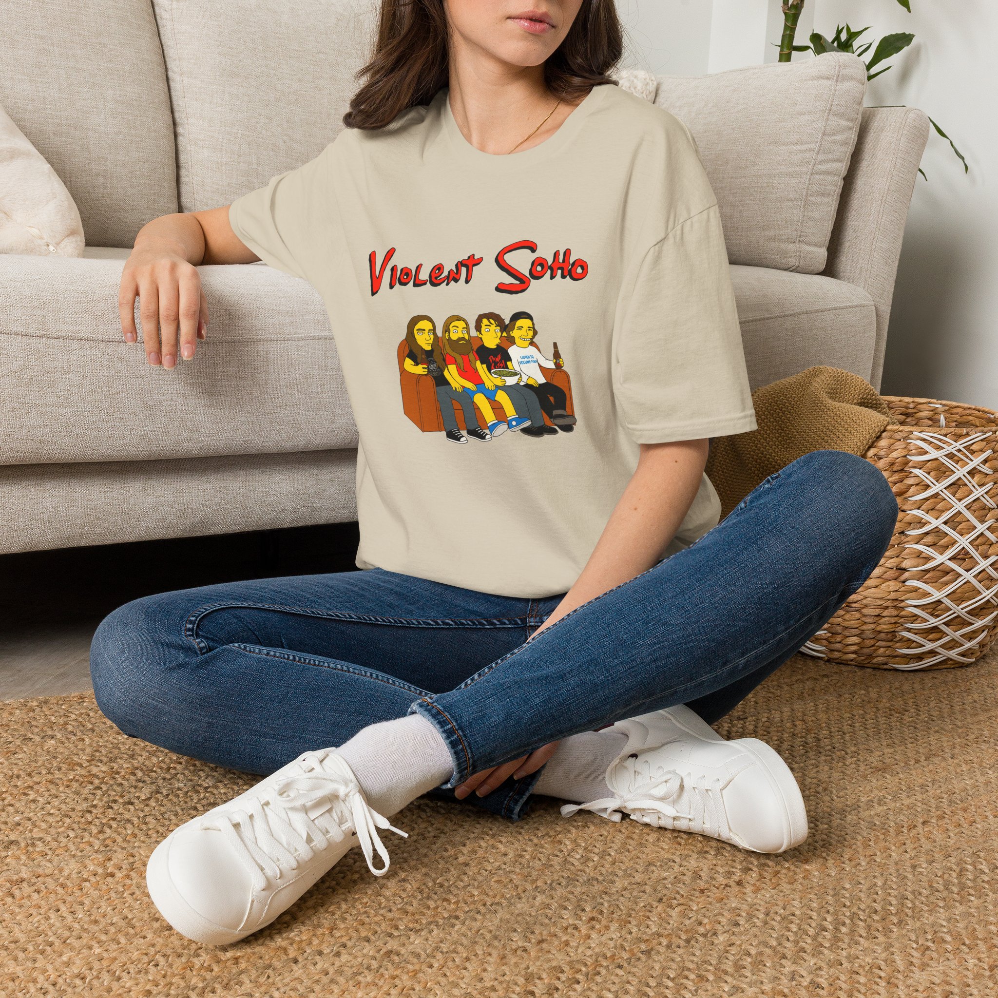 Violent Soho Springfield 4122 Unisex Softstyle T-shirt - Image 14