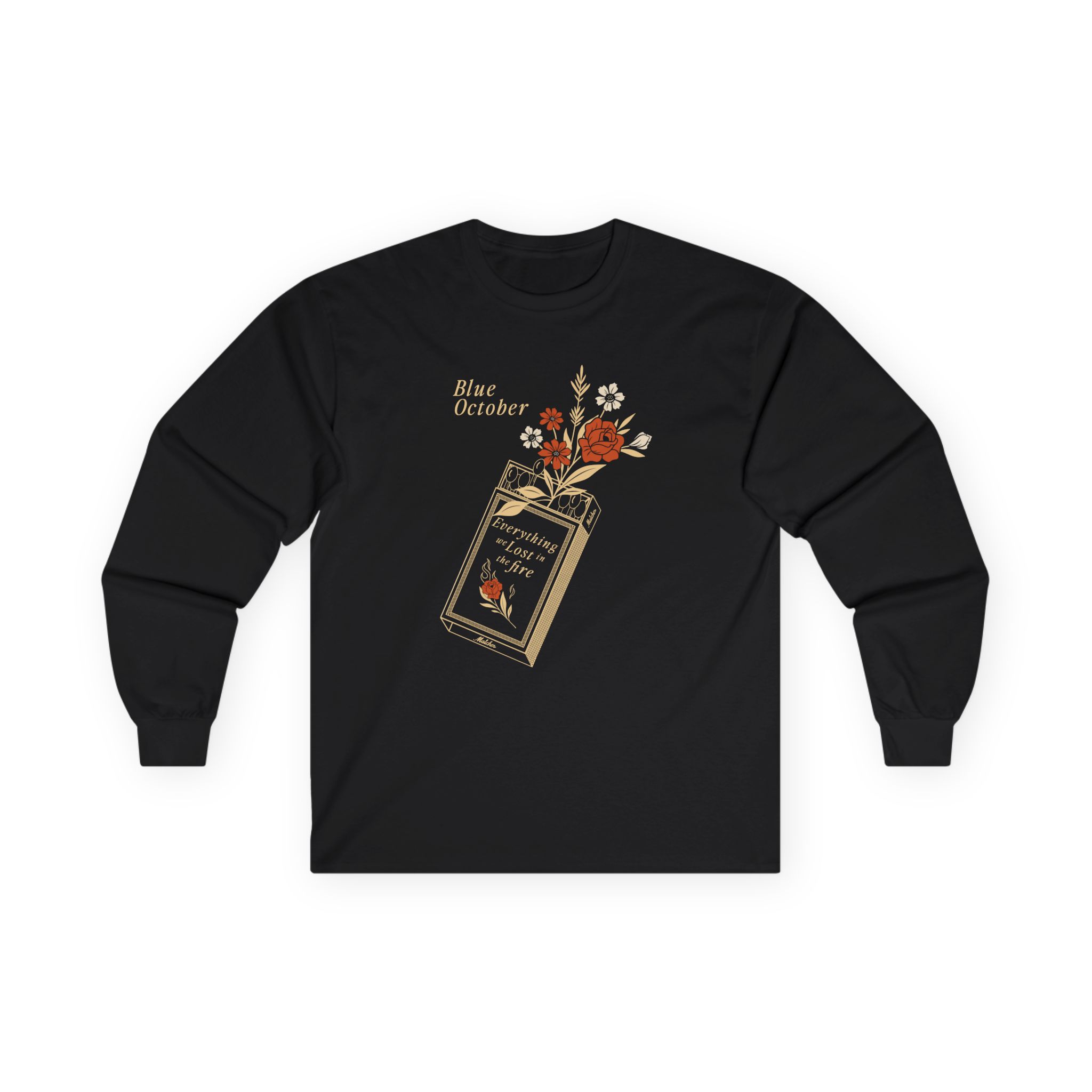 Blue October Everything We Lost in the Fire Unisex Ultra Cotton Long Sleeve Tee