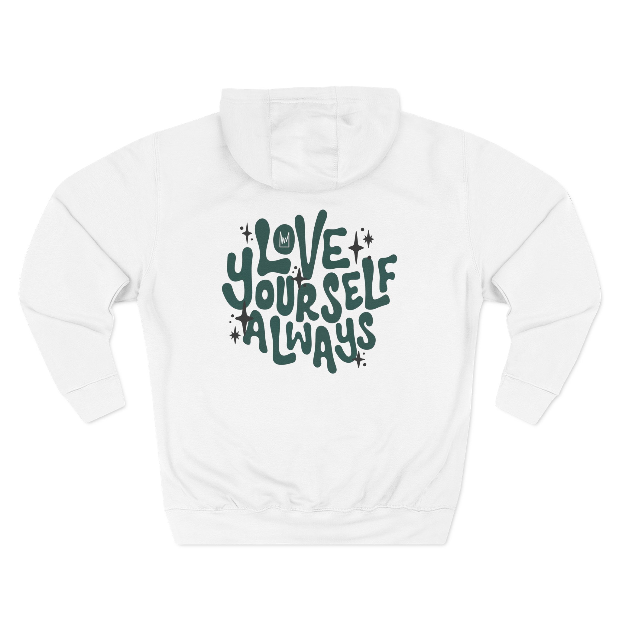 Kinging It Love Yourself Three-panel Fleece Hoodie - Image 2