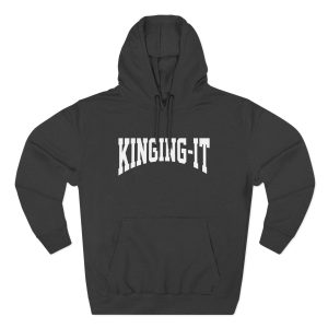 Kinging It Three-panel Fleece Hoodie