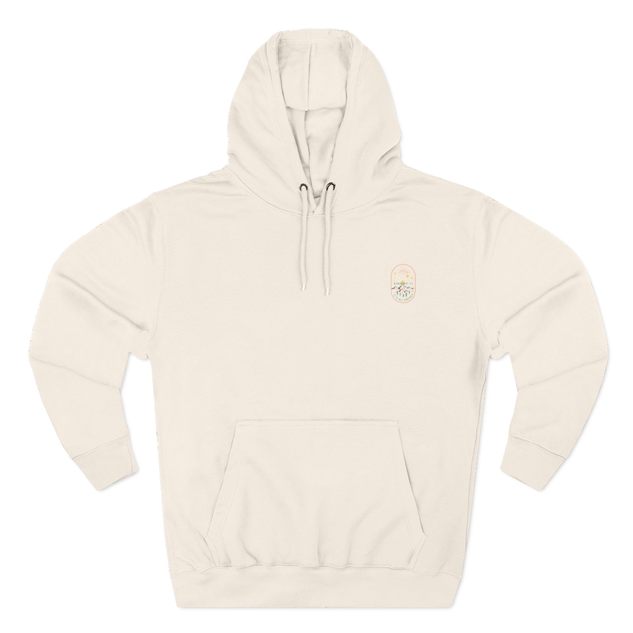 Kinging It It's All Energy Three-panel Fleece Hoodie - Image 7