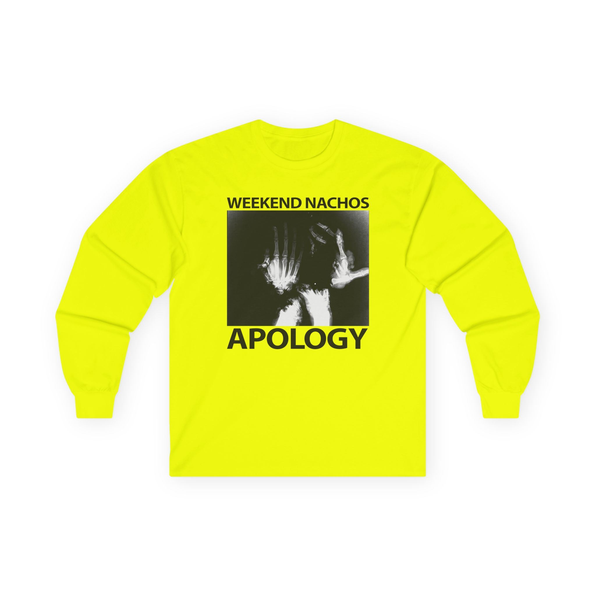Weekend Nachos Apology Unisex Ultra Cotton Long Sleeve Tee - Image 9