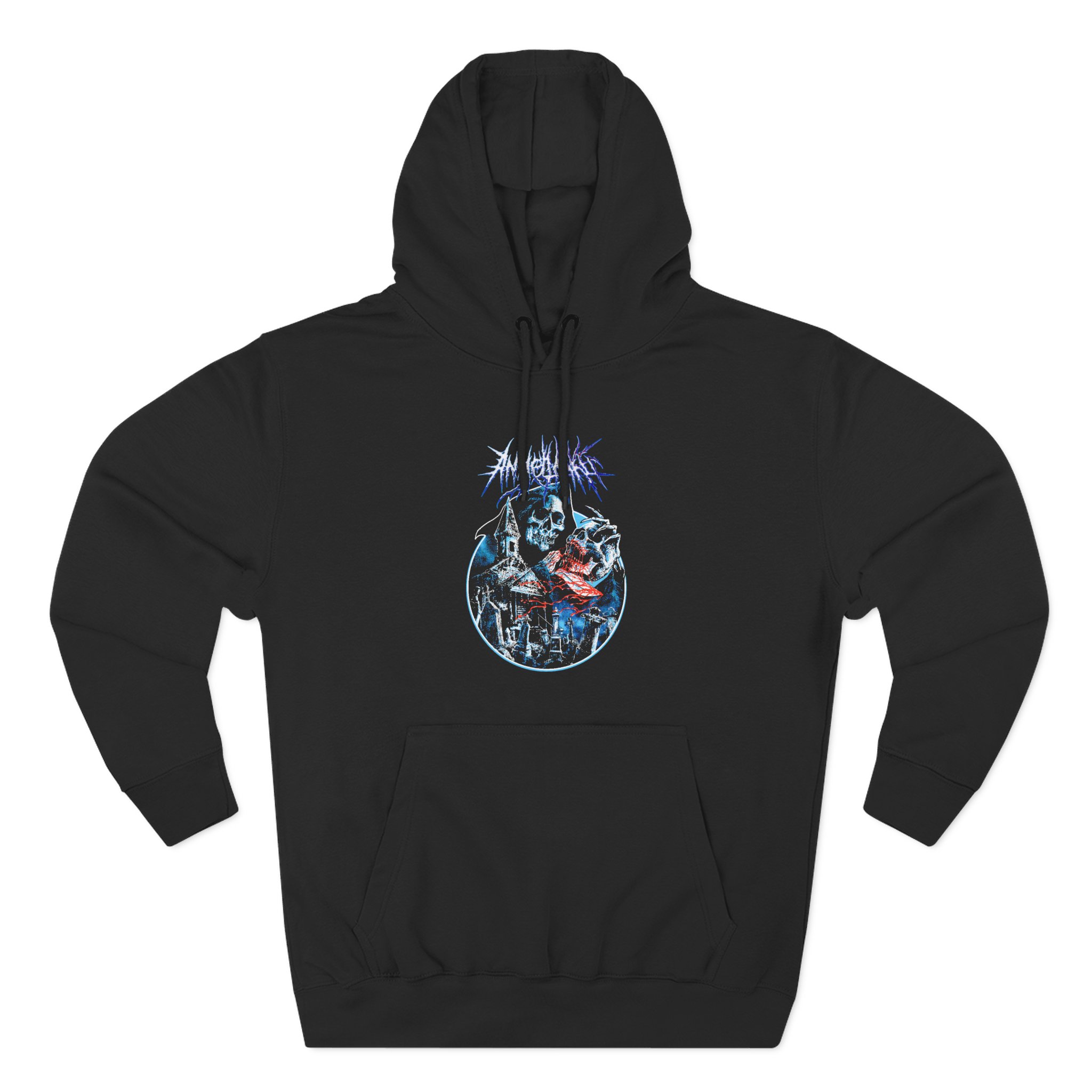 Angelmaker Angel Of Death Three-Panel Fleece Hoodie