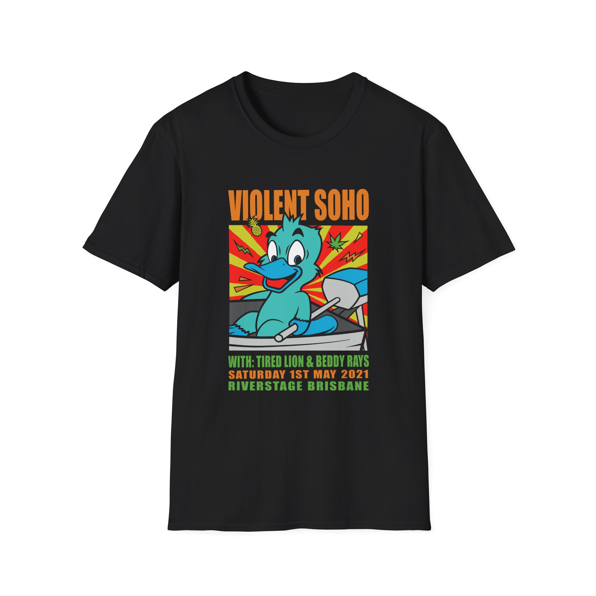 Violent Soho Event Poster Unisex Softstyle T-shirt