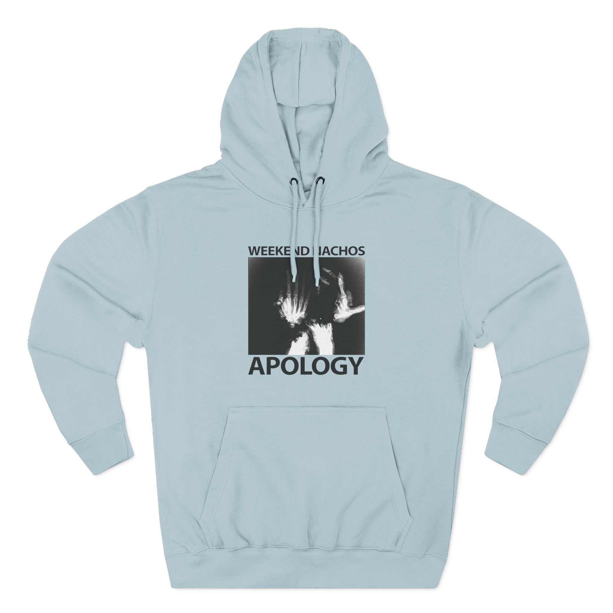 Weekend Nachos Apology Three-Panel Fleece Hoodie - Image 11