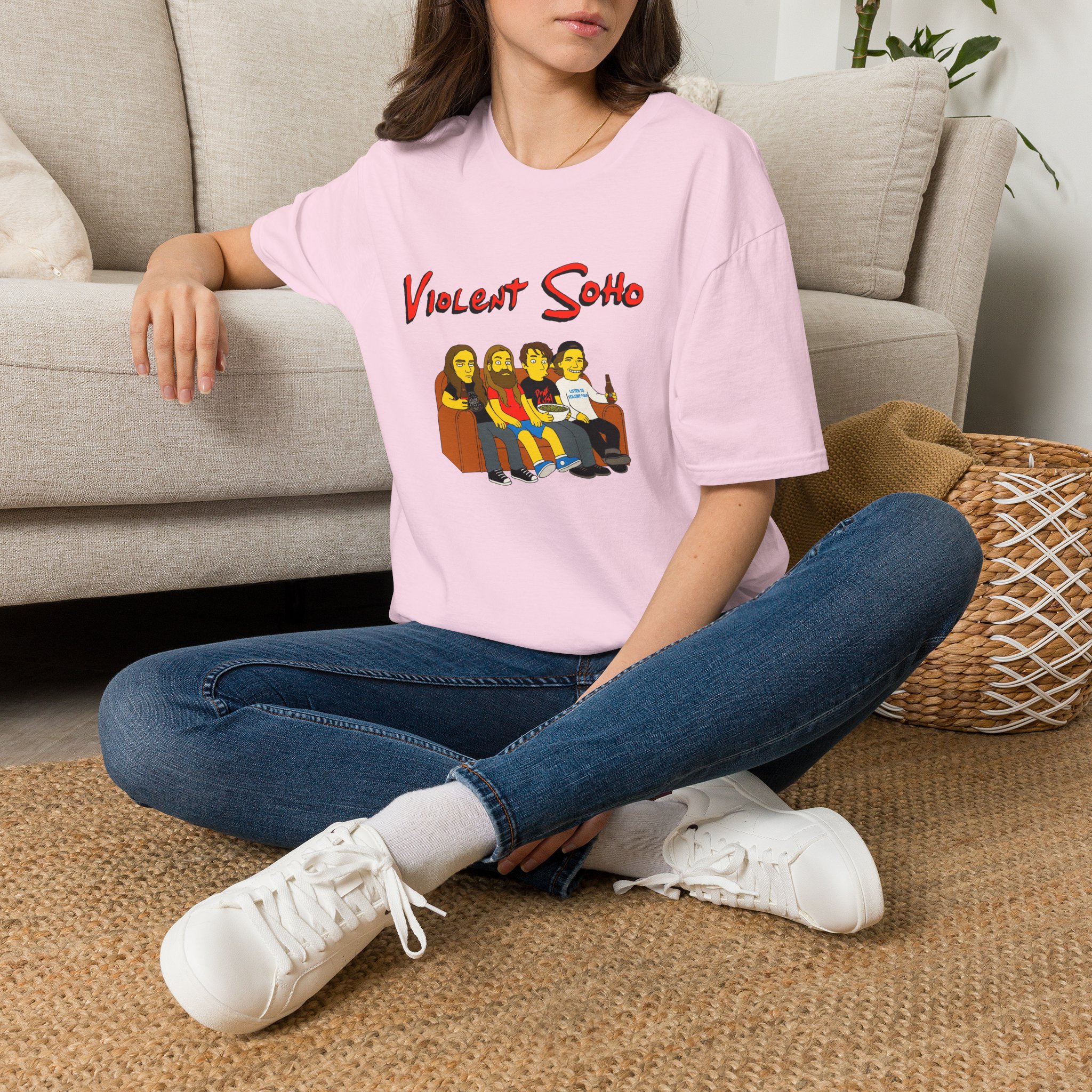 Violent Soho Springfield 4122 Unisex Softstyle T-shirt - Image 42