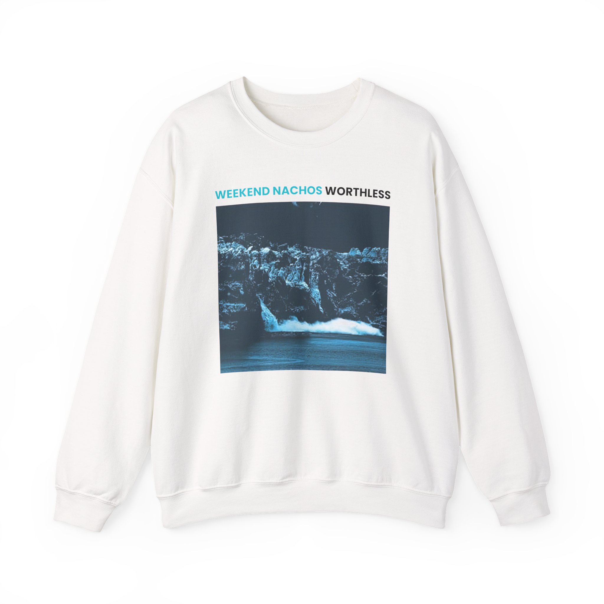 Weekend Nachos Worthless Unisex Heavy Blend™ Crewneck Sweatshirt