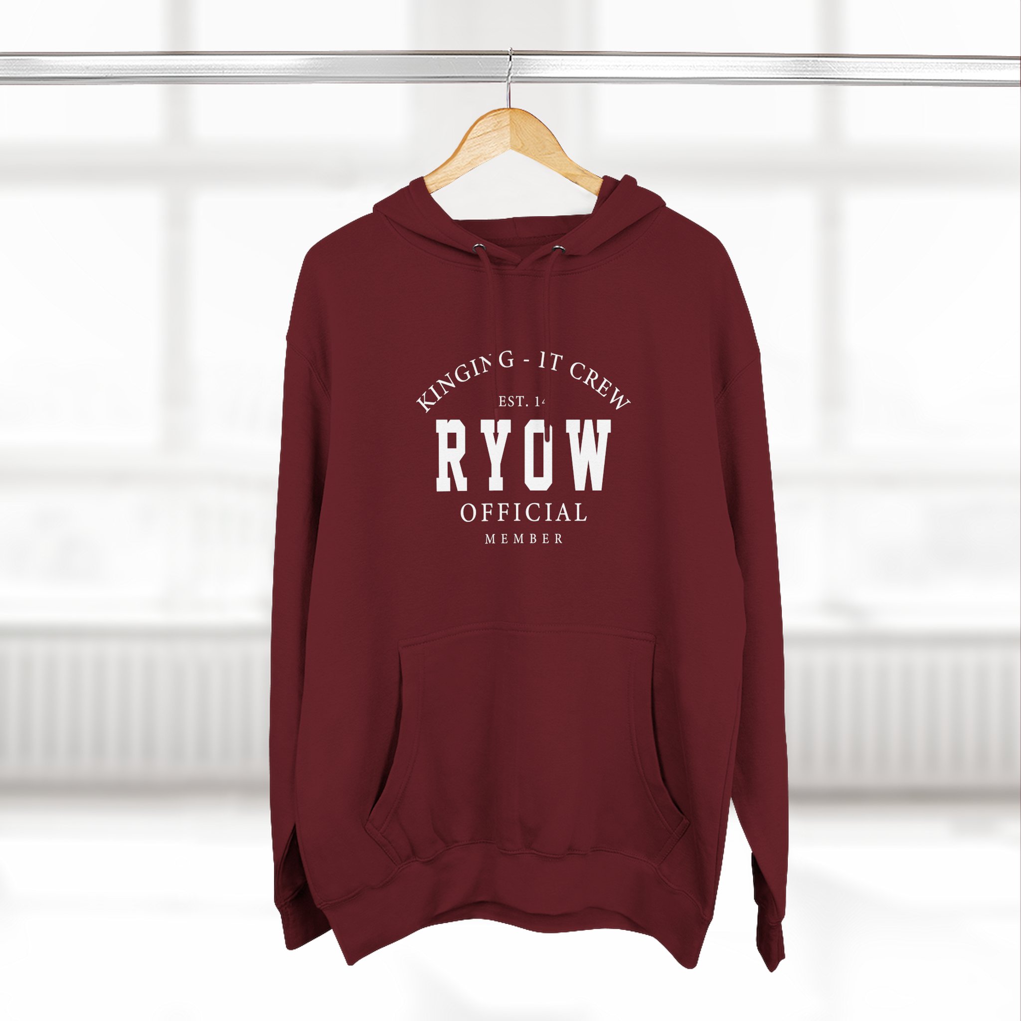 Kinging-it Chill Out Three-panel Fleece Hoodie - Image 28