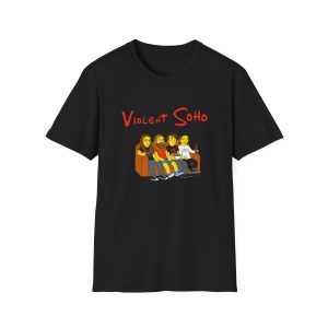 Violent Soho Springfield 4122 Unisex Softstyle T-shirt