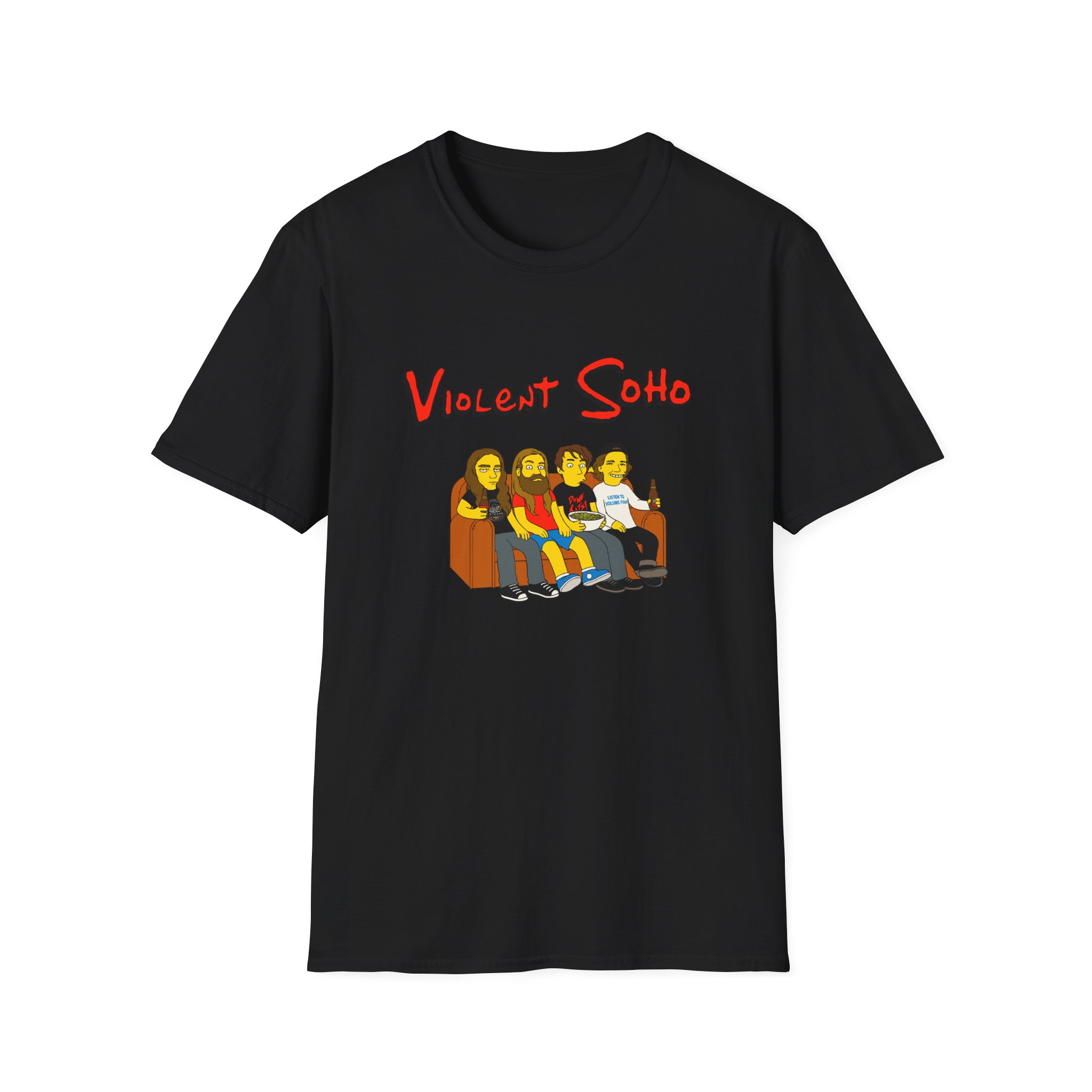 Violent Soho Springfield 4122 Unisex Softstyle T-shirt