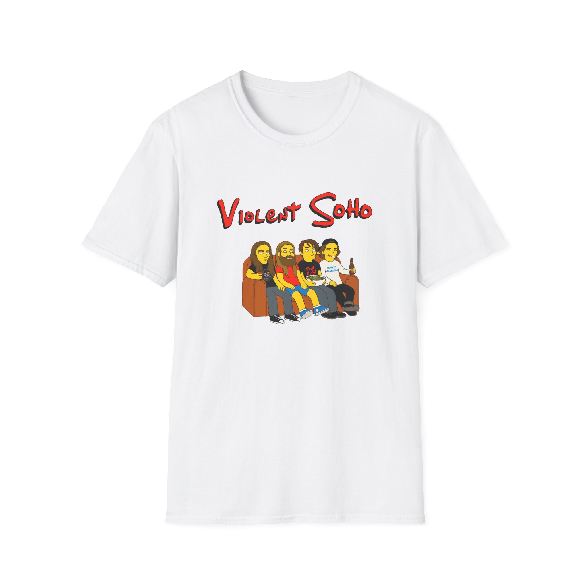 Violent Soho Springfield 4122 Unisex Softstyle T-shirt - Image 11
