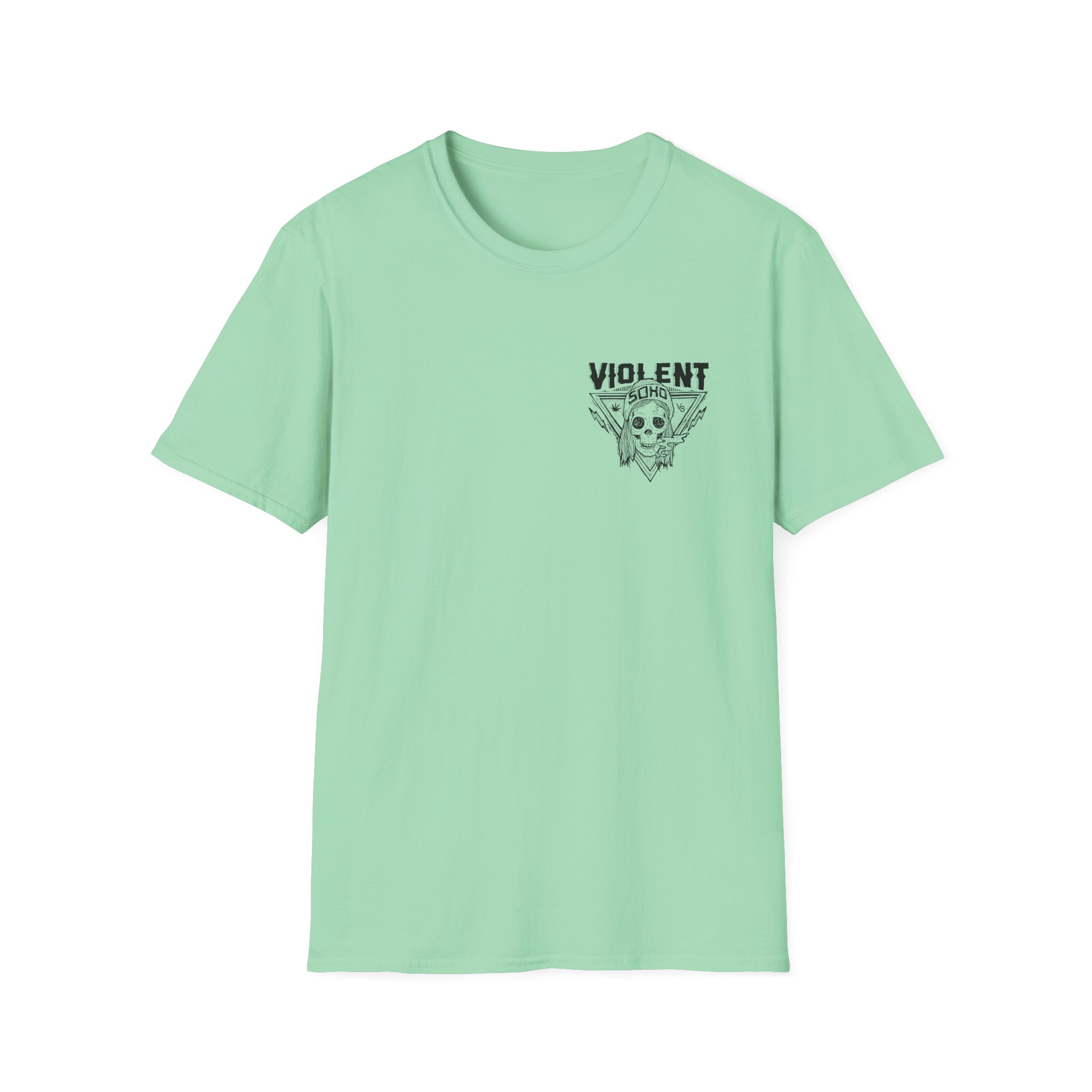 Violent Soho Hell Fuck Yeah Unisex Softstyle T-shirt - Image 9
