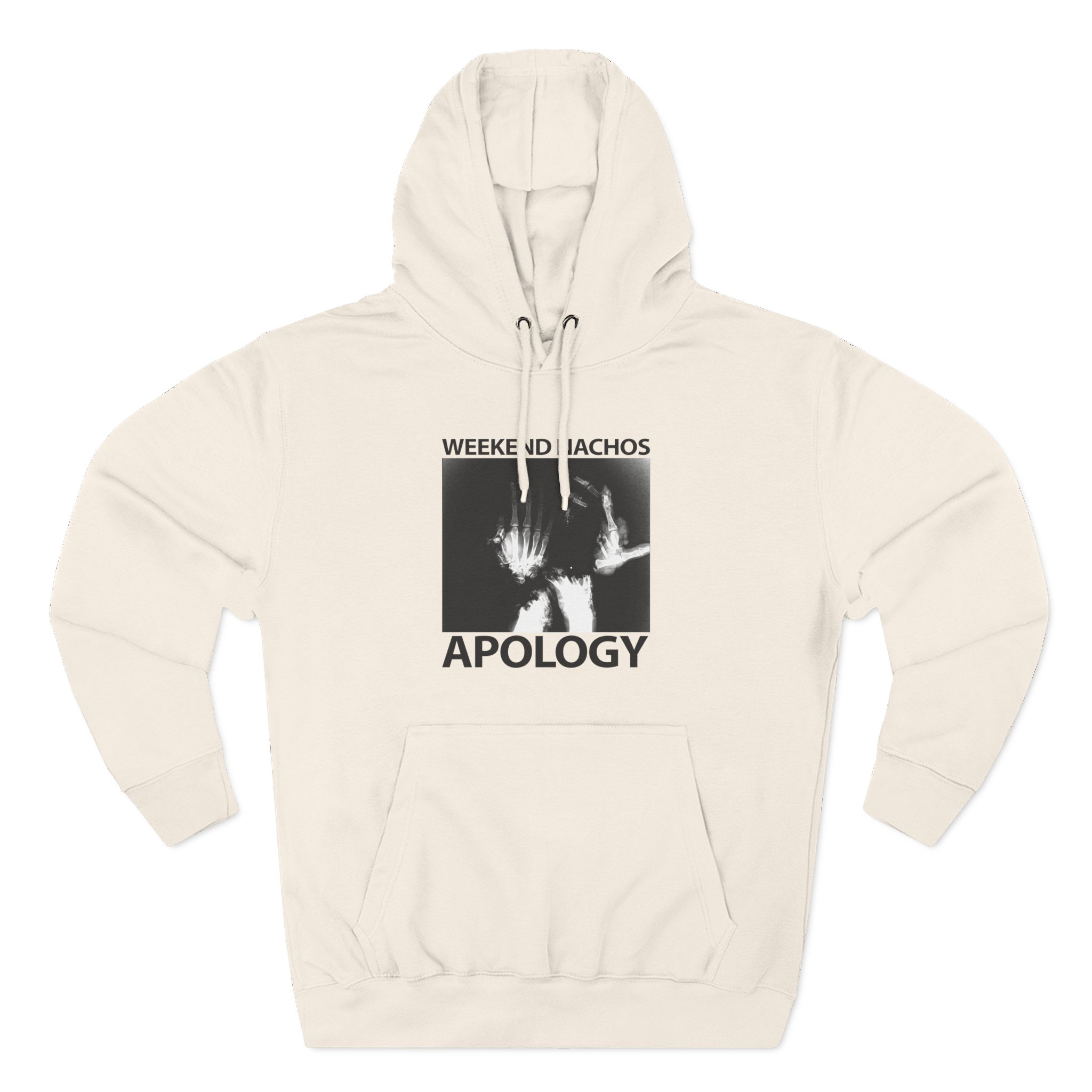 Weekend Nachos Apology Three-Panel Fleece Hoodie - Image 5