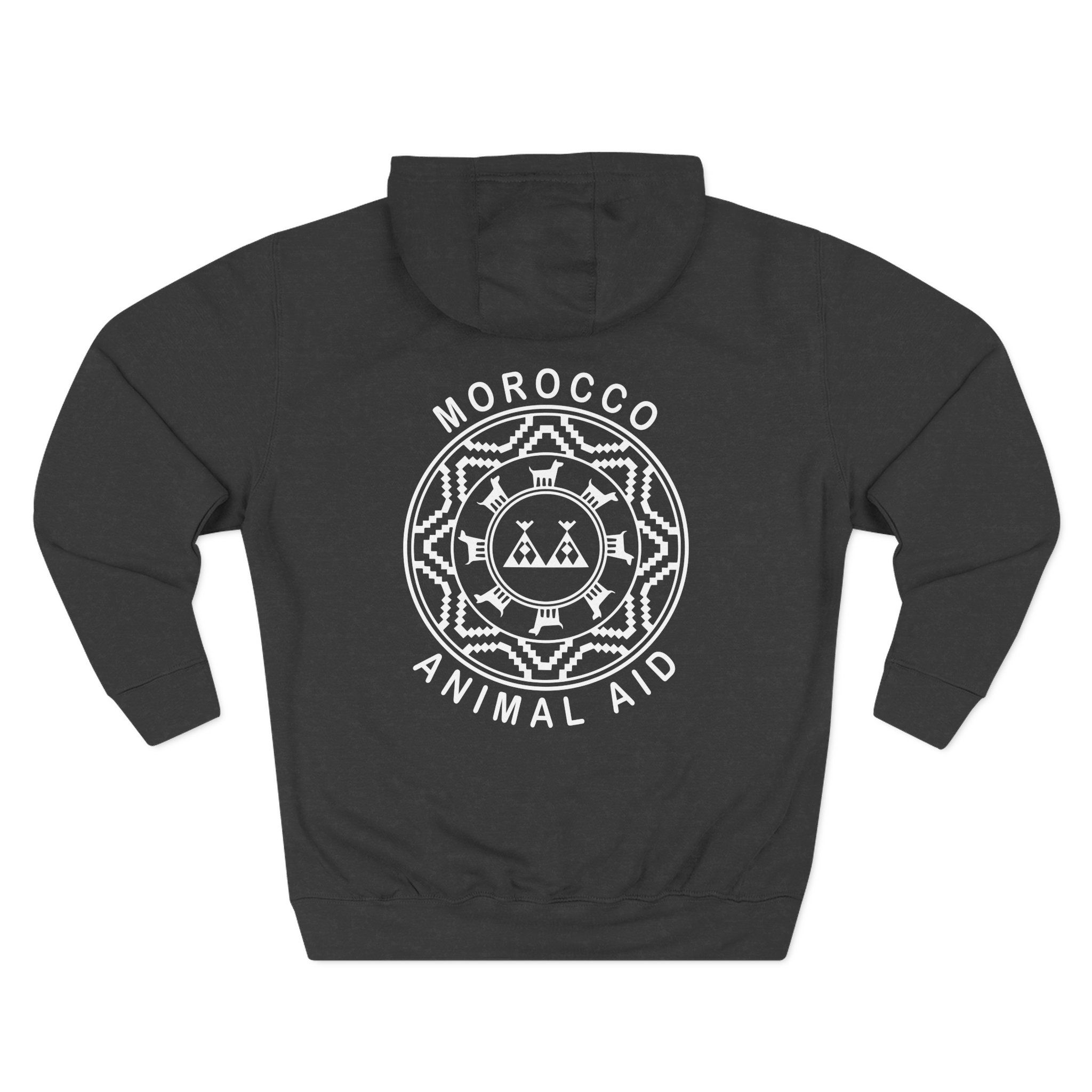 Kinging It Morocco Animal Aid Three-panel Fleece Hoodie - Image 6