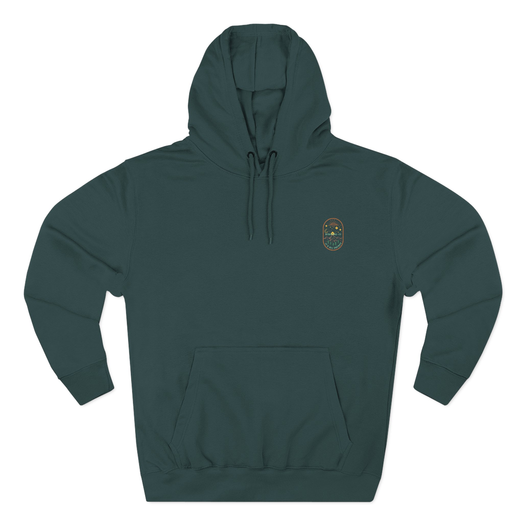 Kinging It It's All Energy Three-panel Fleece Hoodie - Image 11