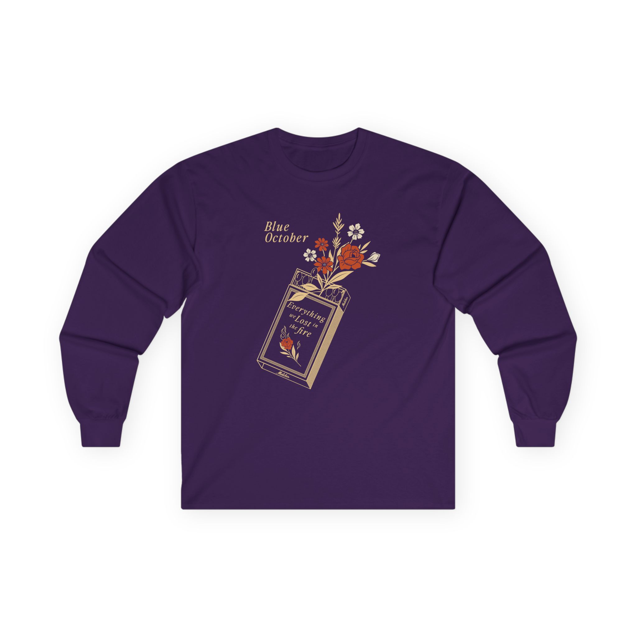 Blue October Everything We Lost in the Fire Unisex Ultra Cotton Long Sleeve Tee - Image 9