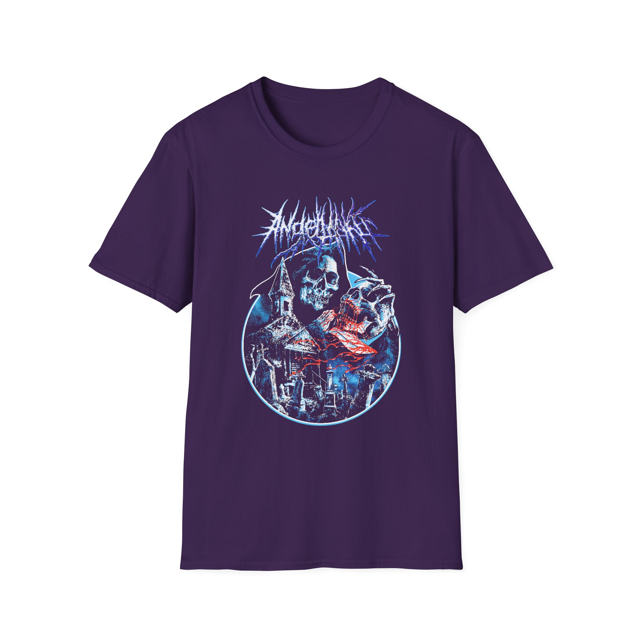 Angelmaker Angel Of Death Unisex Softstyle T-Shirt - Image 11