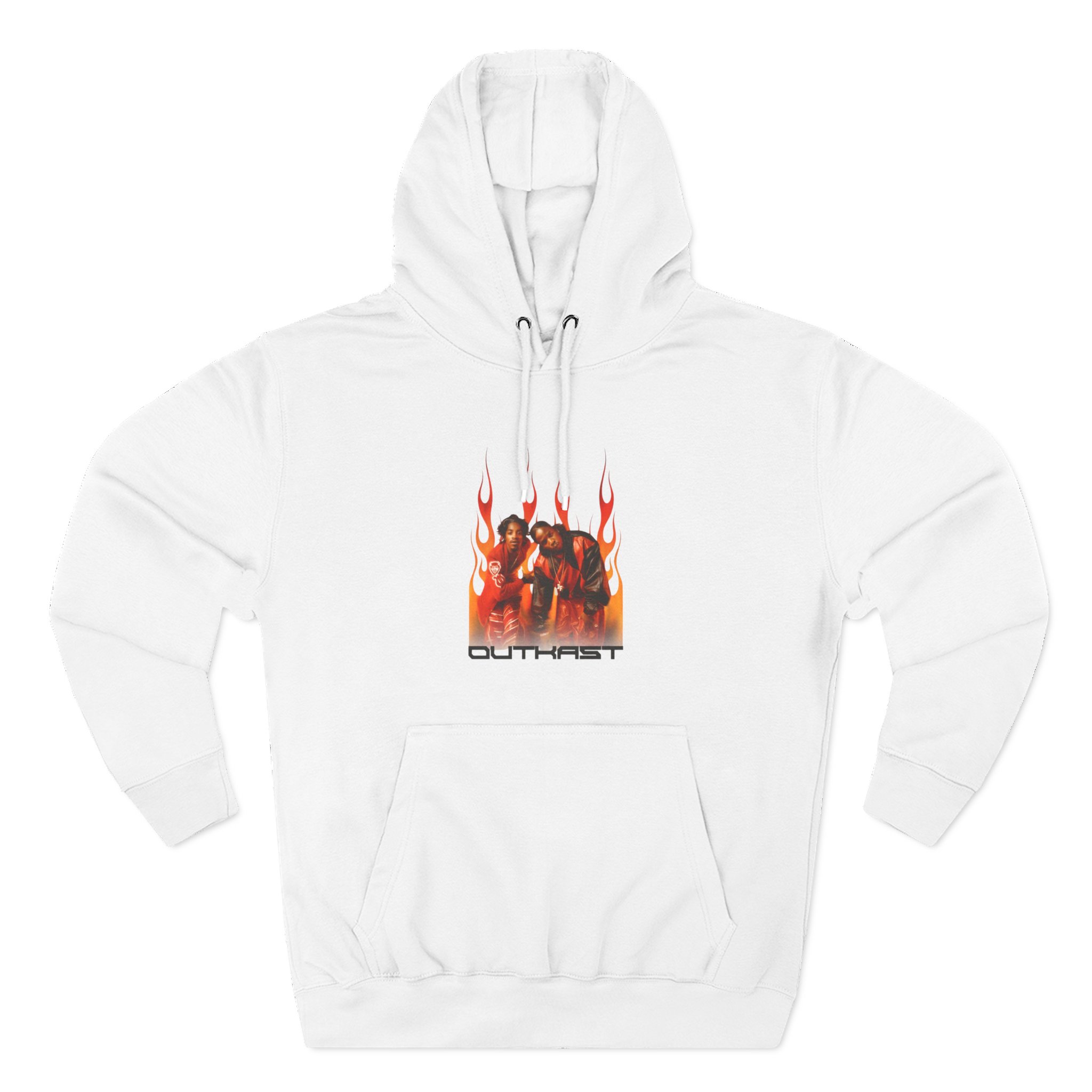 Outkast Outkast Flames Three-panel Fleece Hoodie