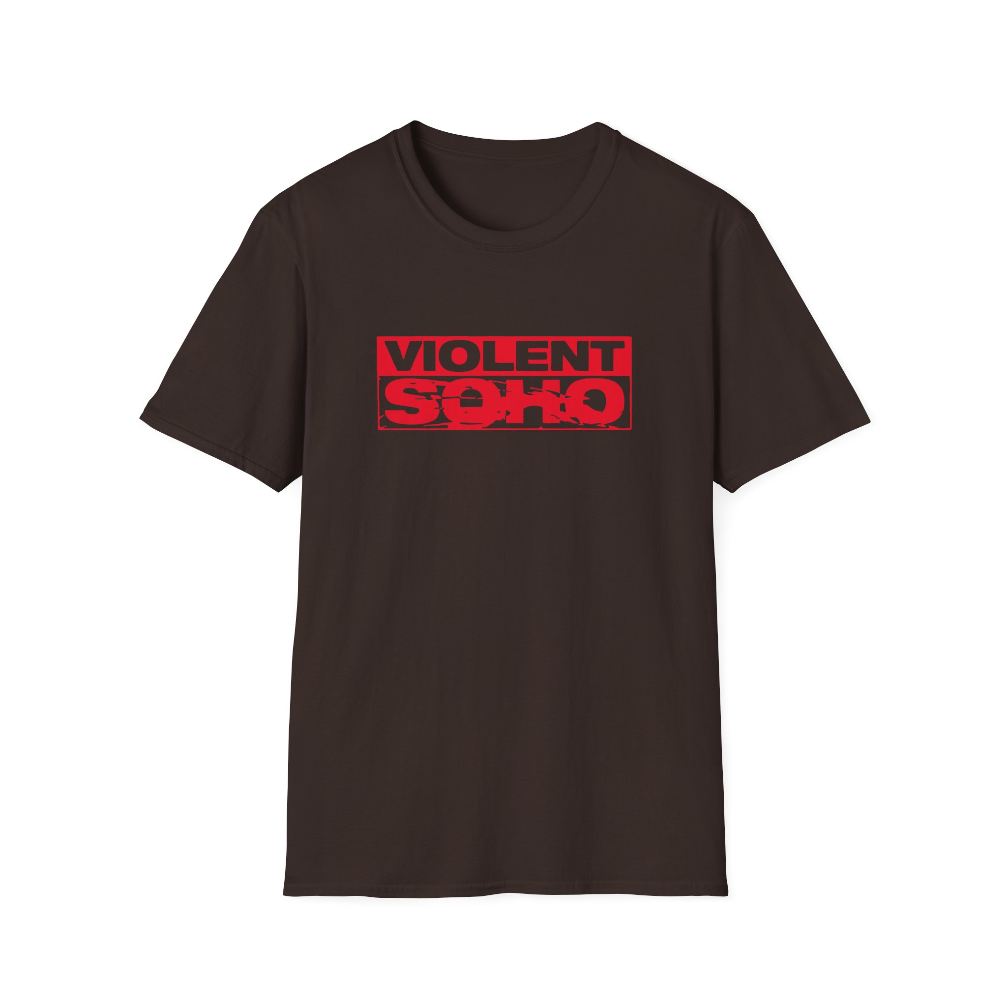 Violent Soho Skull Unisex Softstyle T-shirt - Image 3