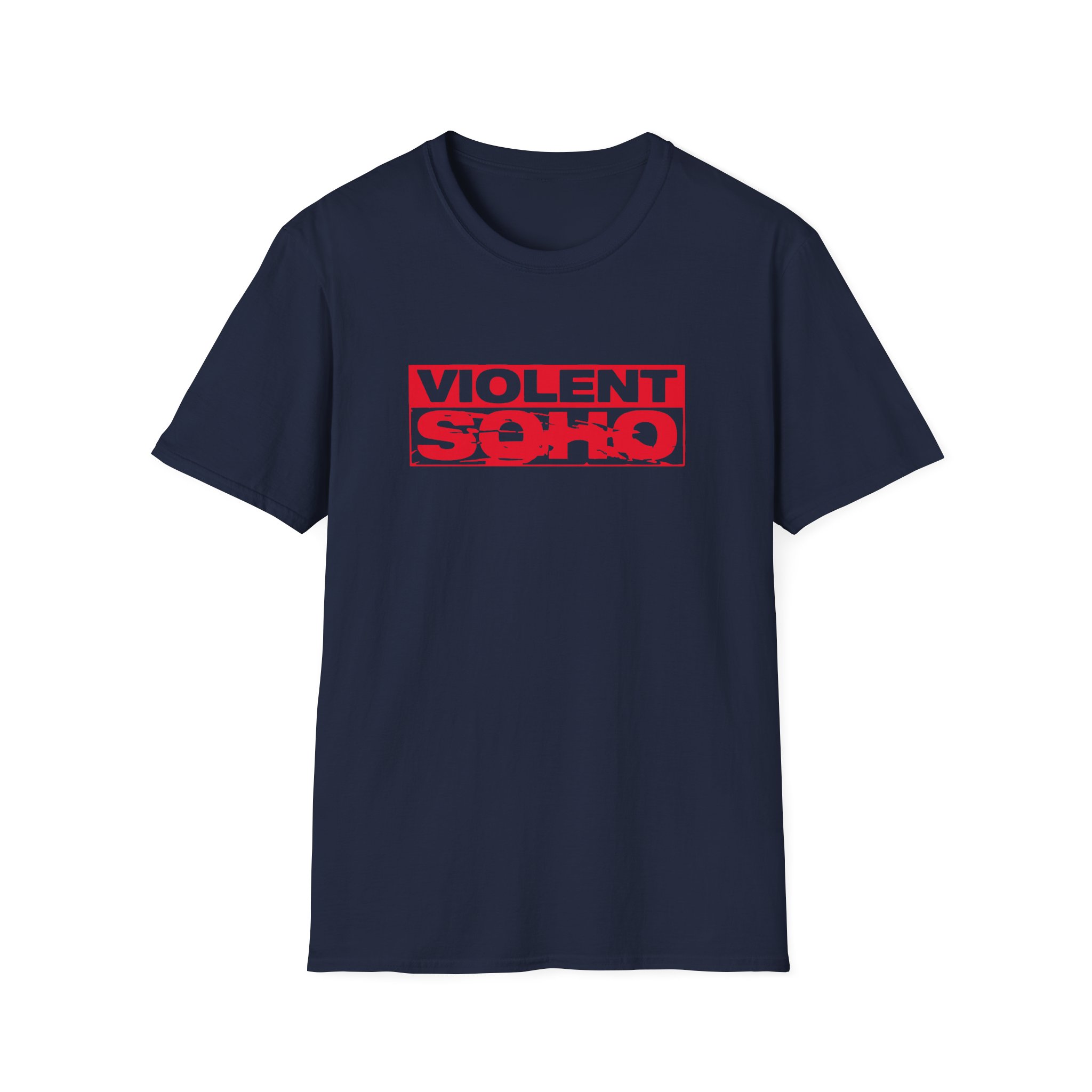 Violent Soho Skull Unisex Softstyle T-shirt - Image 7