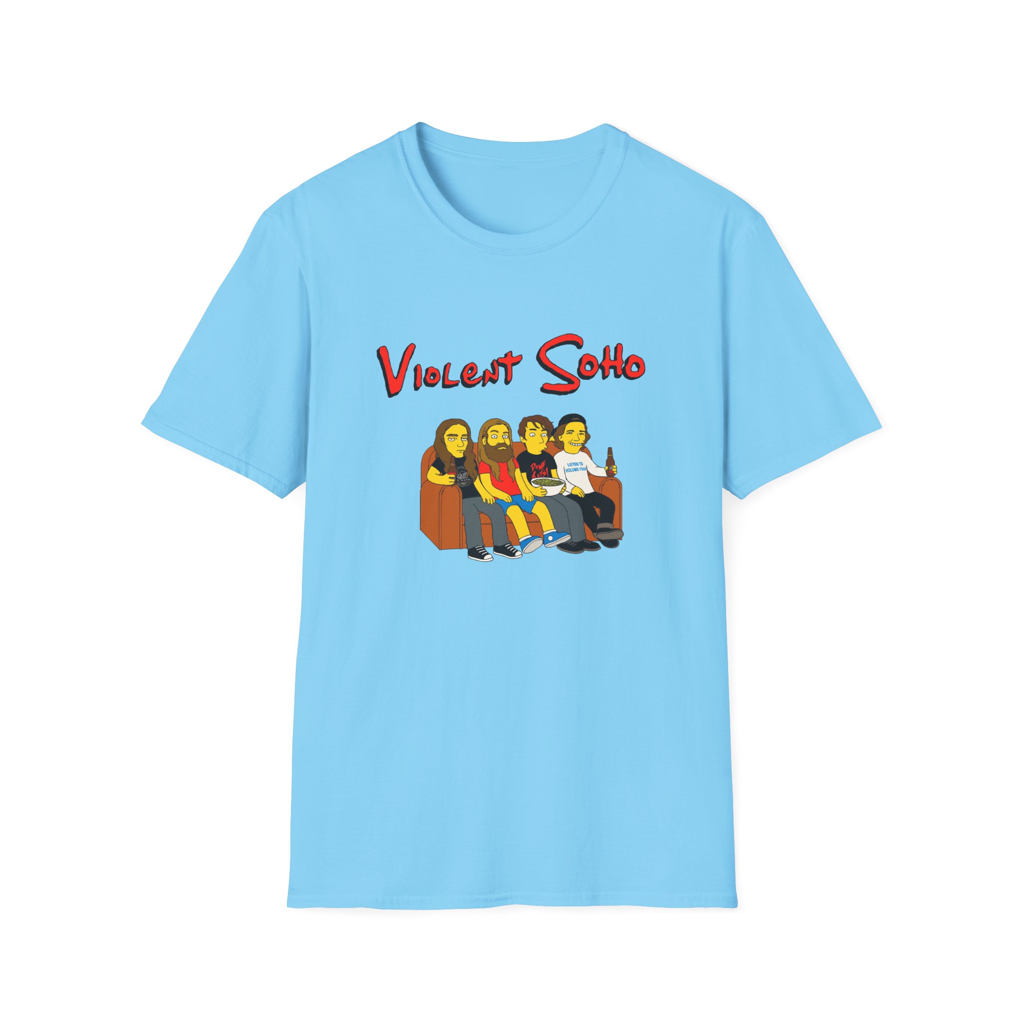 Violent Soho Springfield 4122 Unisex Softstyle T-shirt - Image 31
