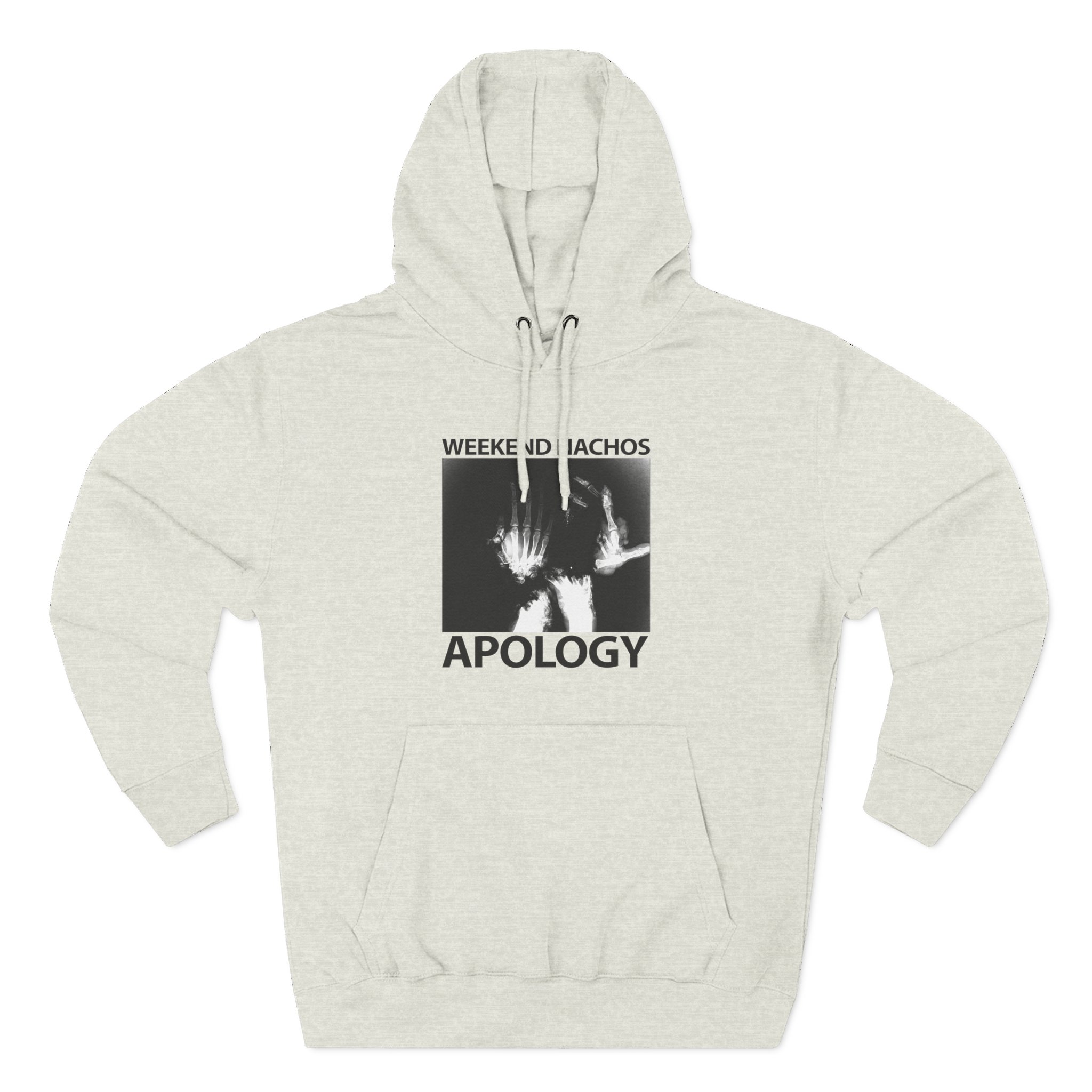 Weekend Nachos Apology Three-Panel Fleece Hoodie - Image 9