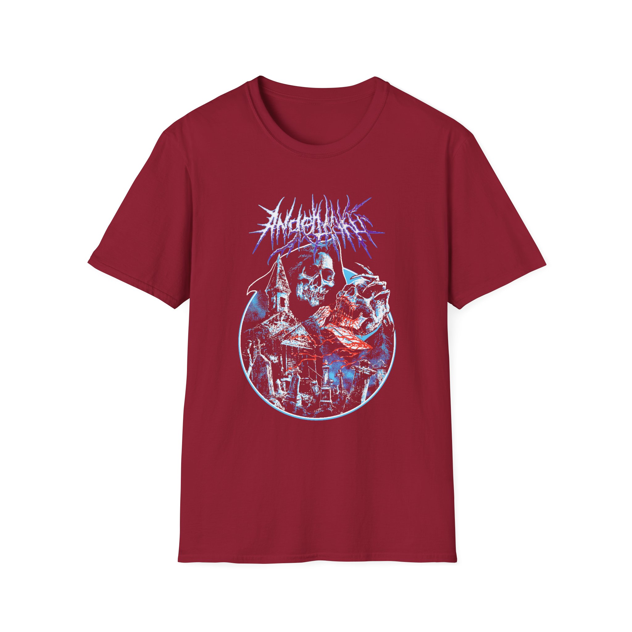 Angelmaker Angel Of Death Unisex Softstyle T-Shirt - Image 13