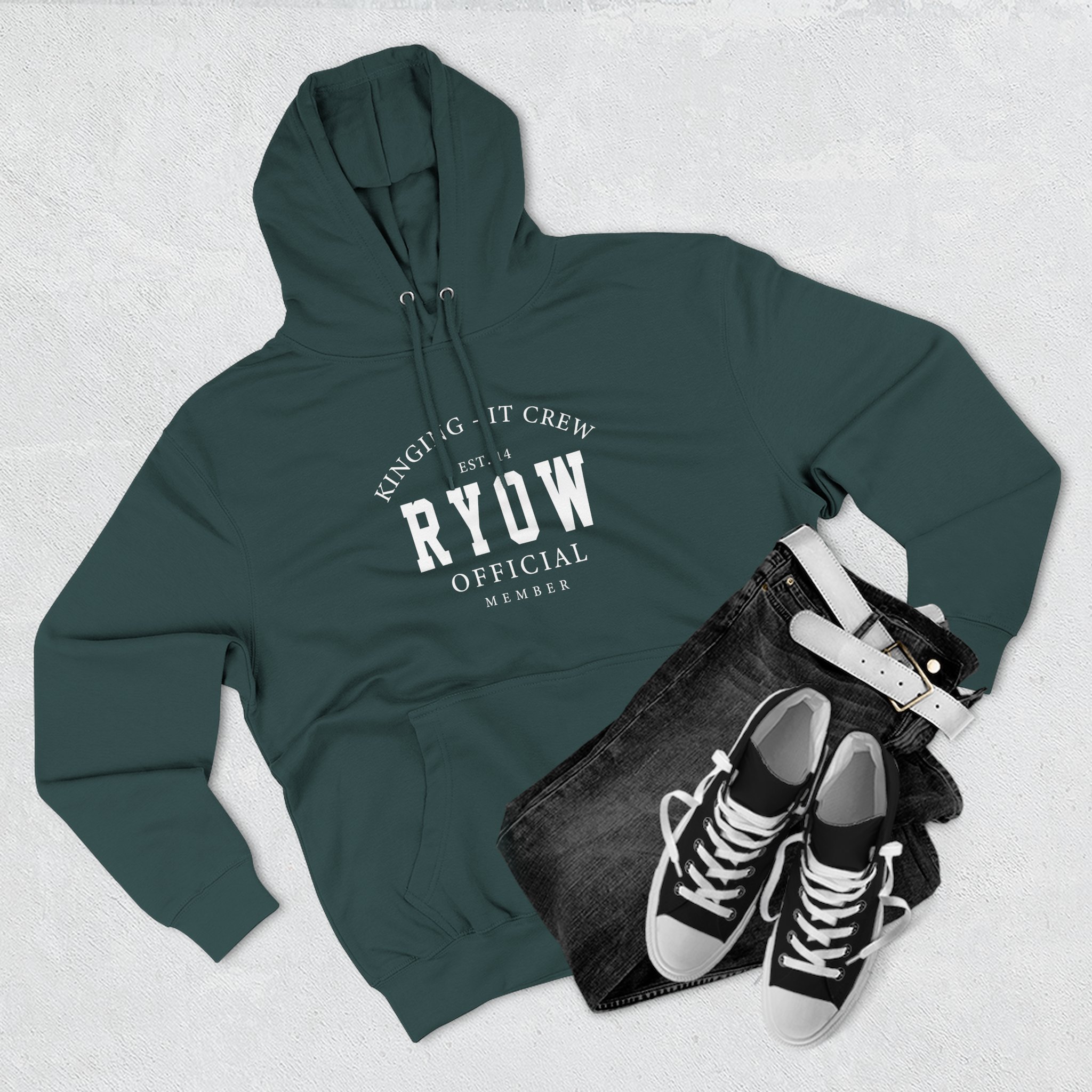 Kinging-it Chill Out Three-panel Fleece Hoodie - Image 15