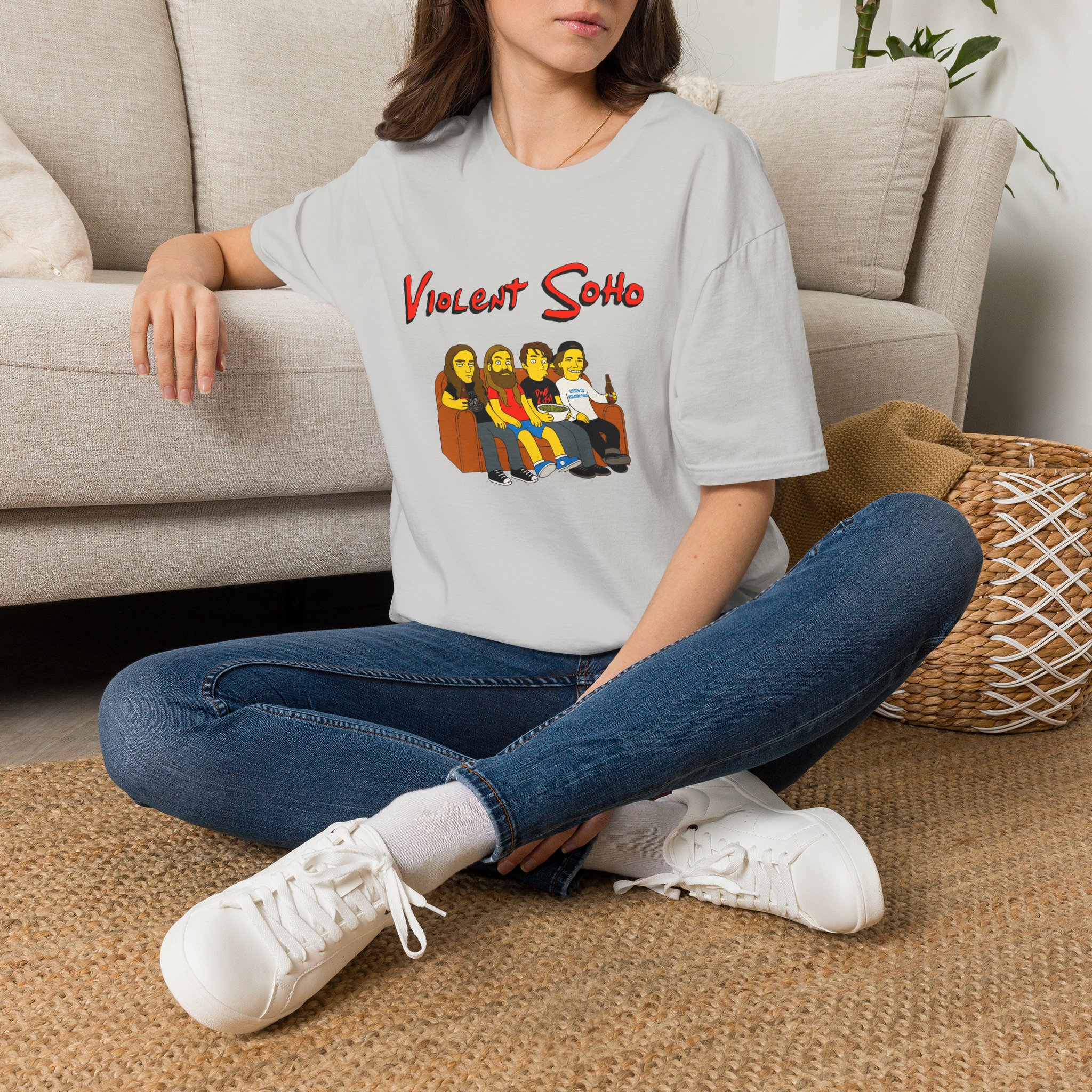 Violent Soho Springfield 4122 Unisex Softstyle T-shirt - Image 18