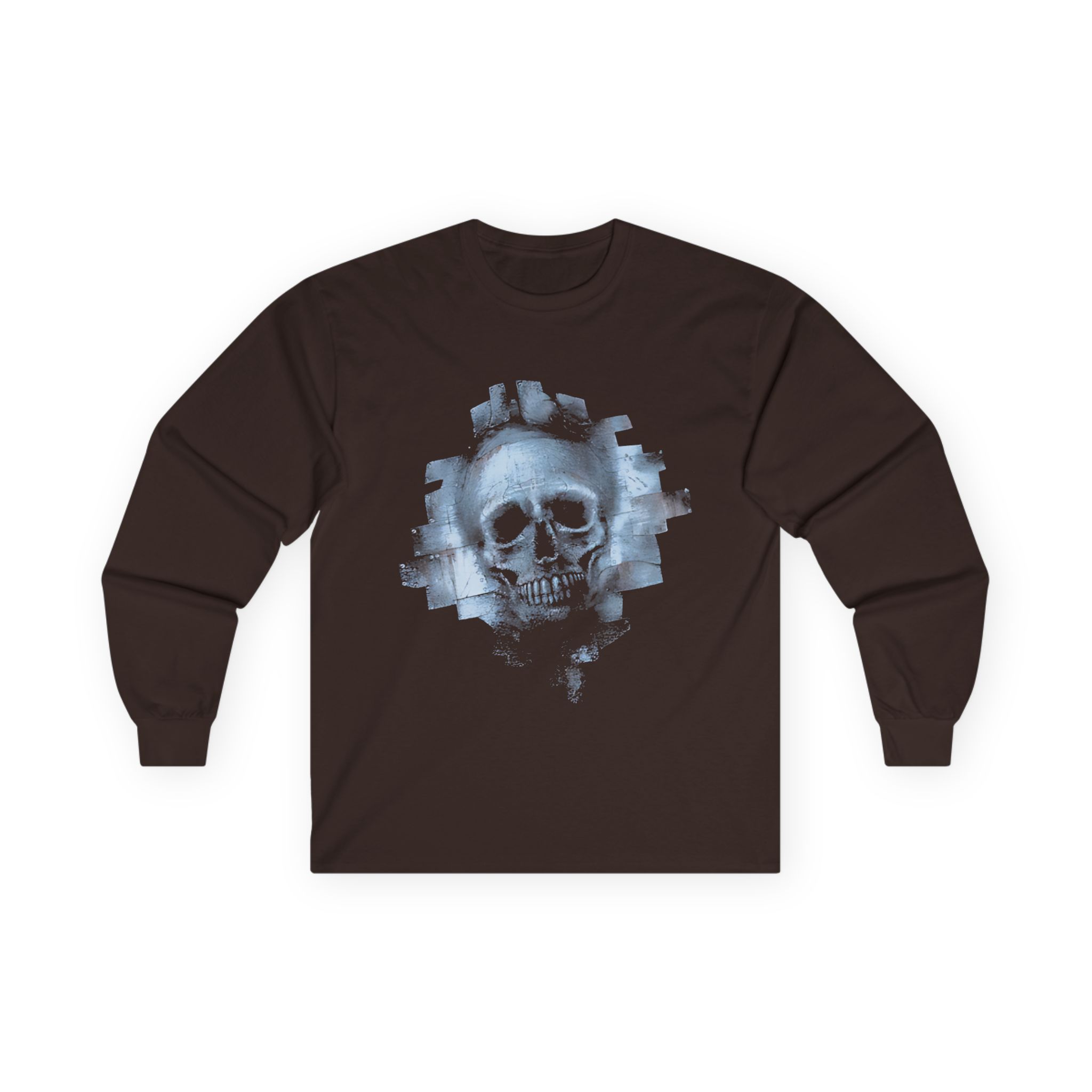Thunderdome Skull Unisex Ultra Cotton Long Sleeve Tee - Image 3
