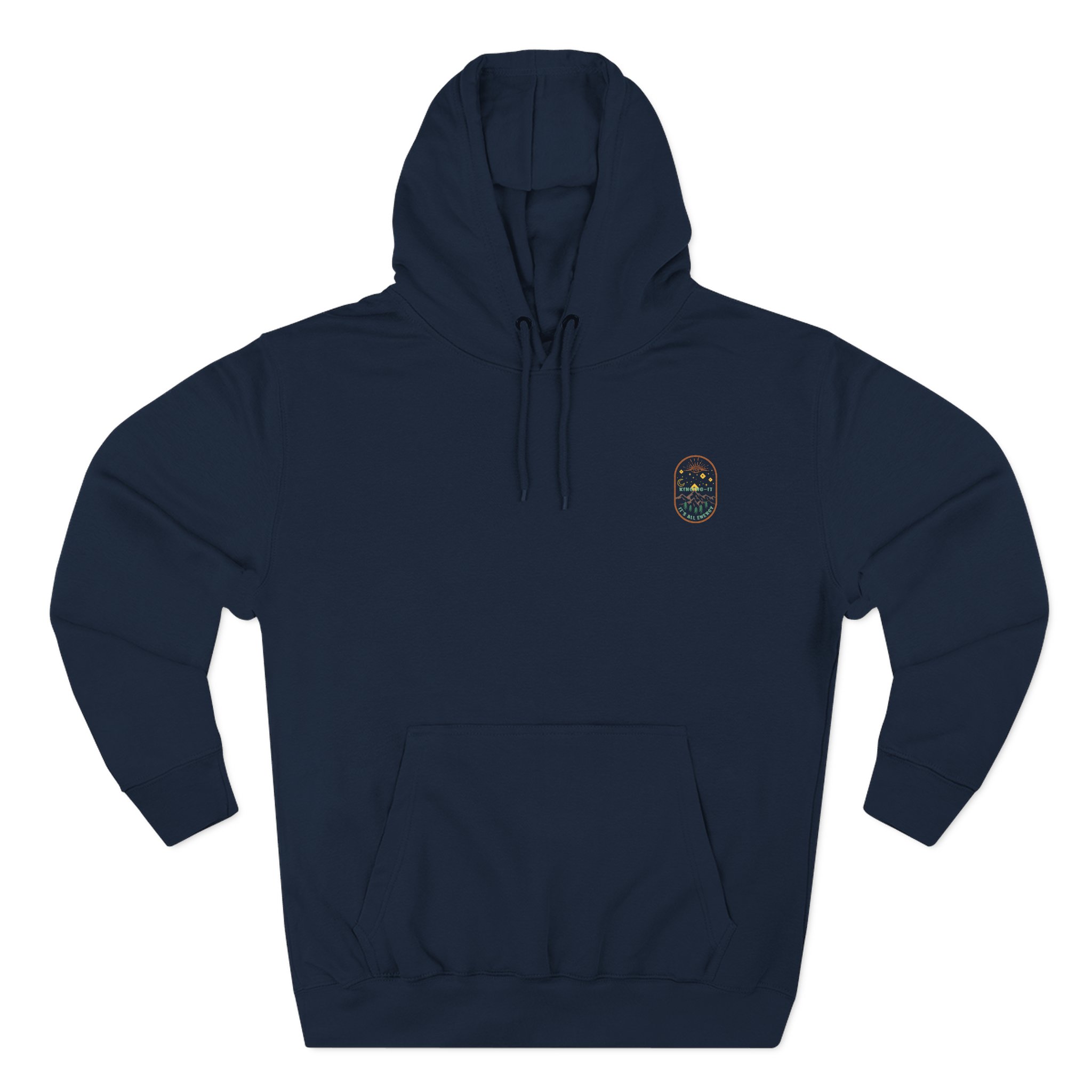 Kinging It It's All Energy Three-panel Fleece Hoodie - Image 13