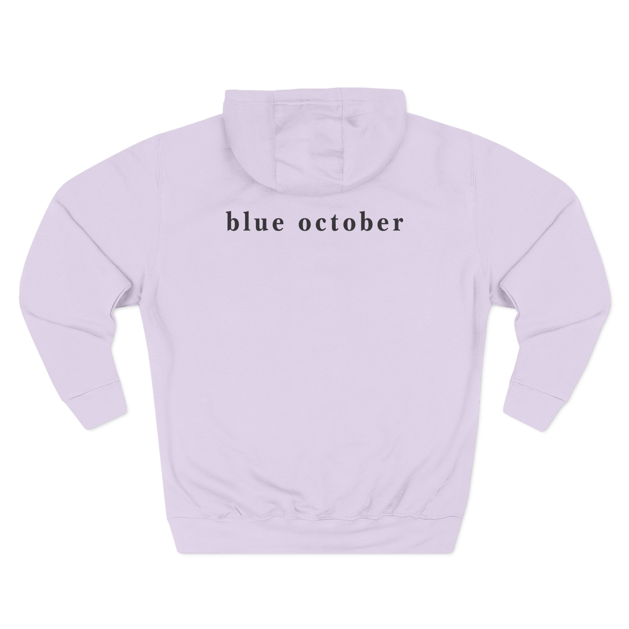 Blue October Big Rose Three-Panel Fleece Hoodie - Image 12