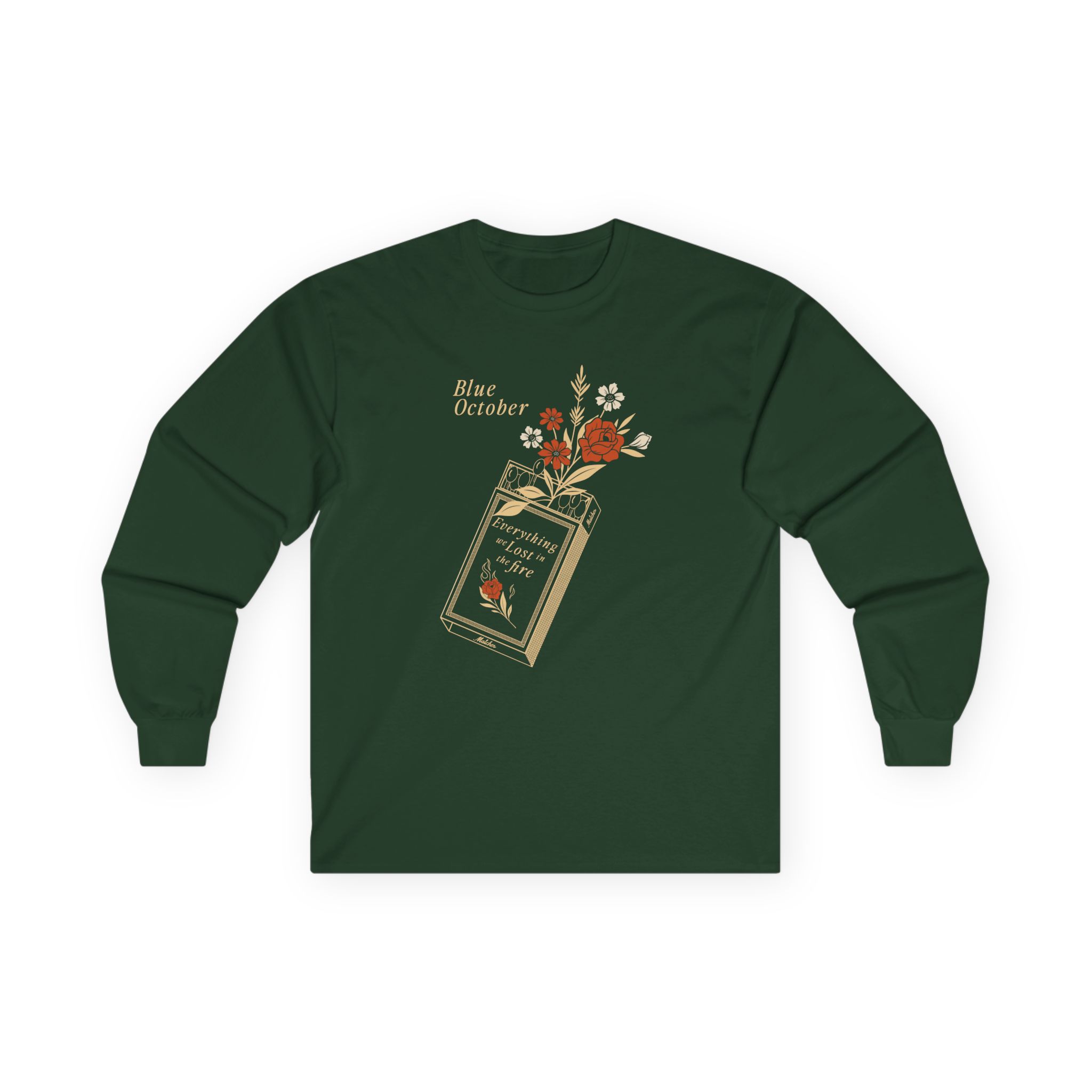 Blue October Everything We Lost in the Fire Unisex Ultra Cotton Long Sleeve Tee - Image 5
