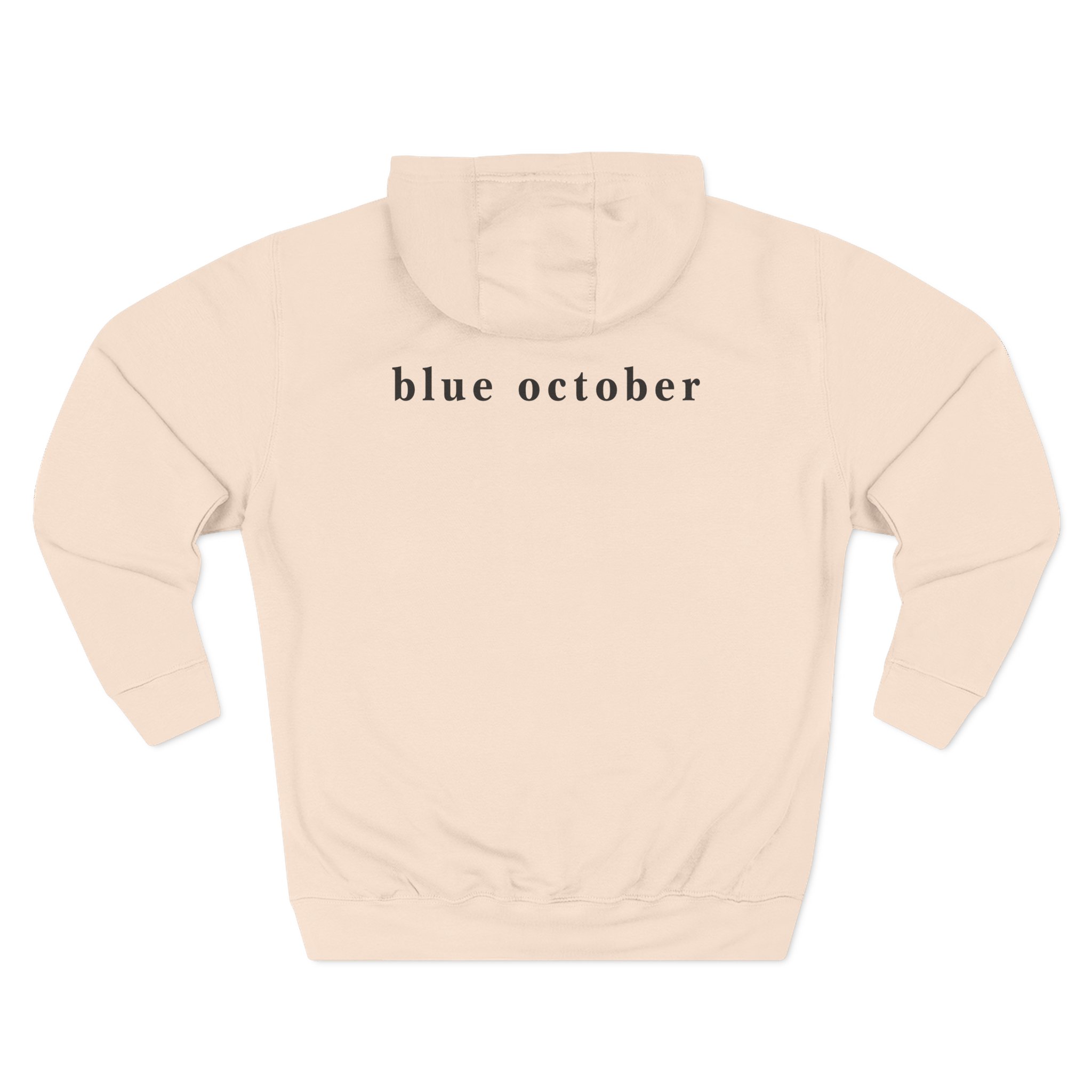 Blue October Big Rose Three-Panel Fleece Hoodie - Image 6